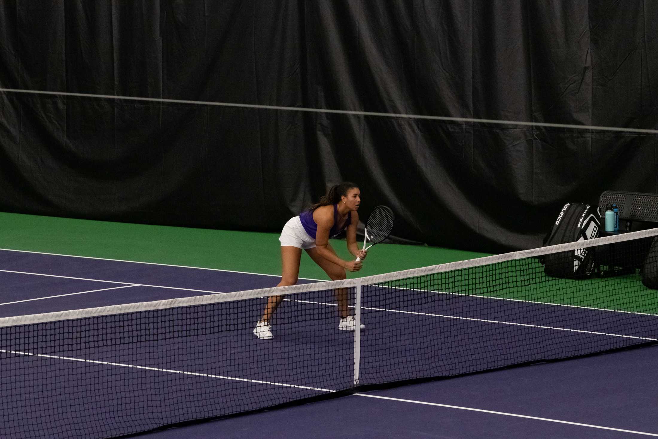 PHOTOS: LSU women's tennis beats Harvard 5-2