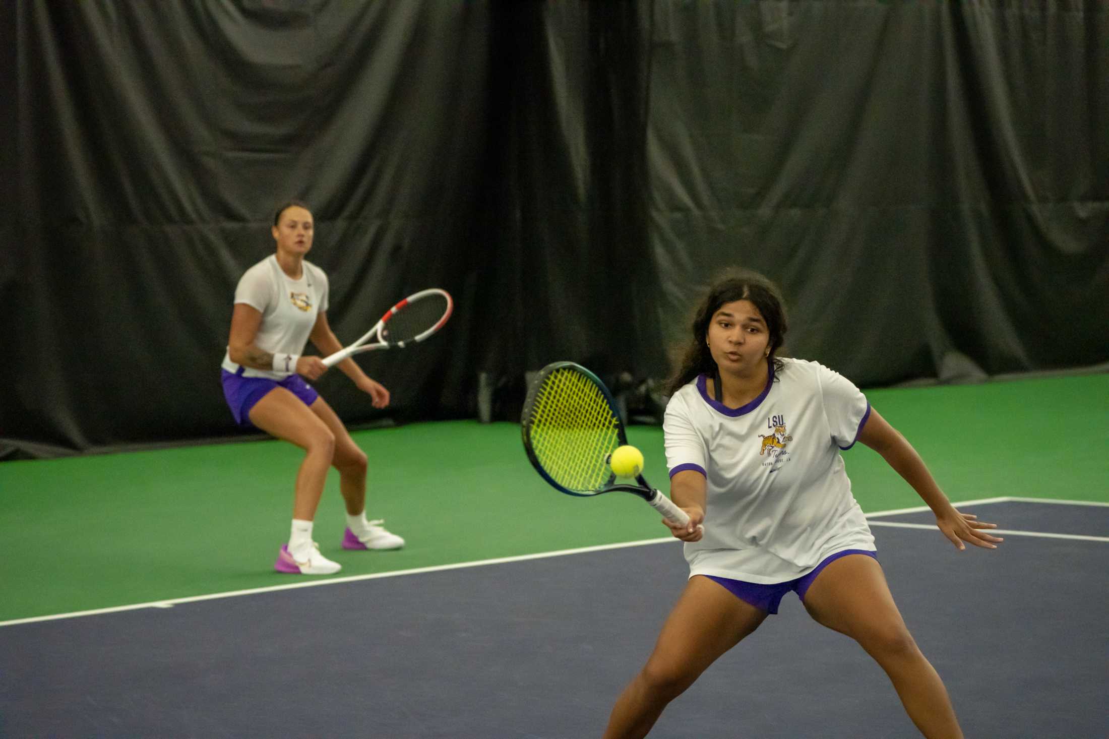 PHOTOS: LSU women's tennis defeats Penn State 5-2