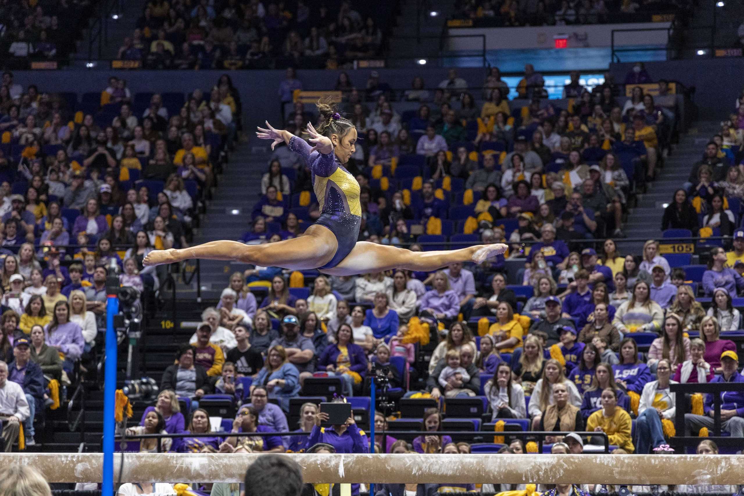 PHOTOS: LSU gymnastics narrowly falls to Oklahoma