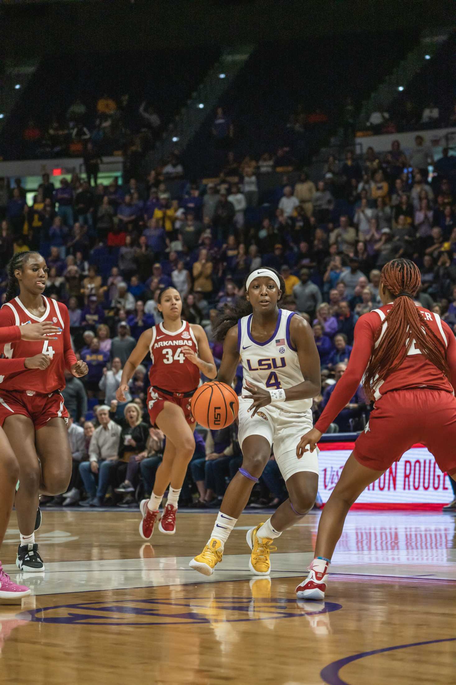 PHOTOS: LSU women's basketball defeats Arkansas 79-76