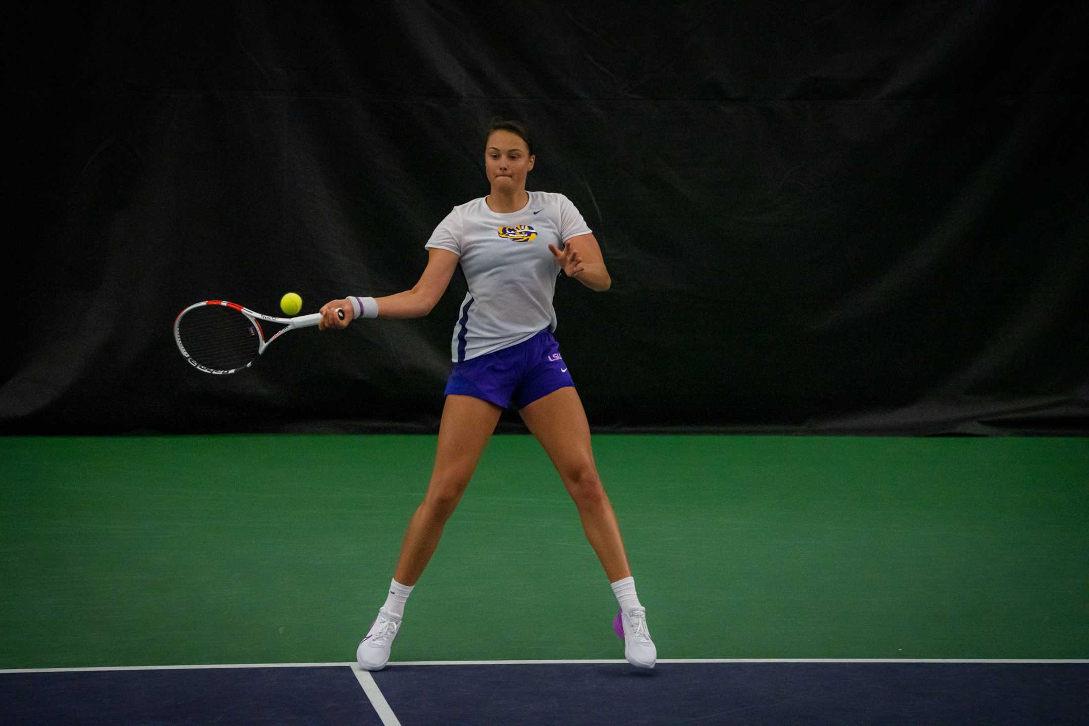 PHOTOS: LSU women's tennis defeats Penn State 5-2