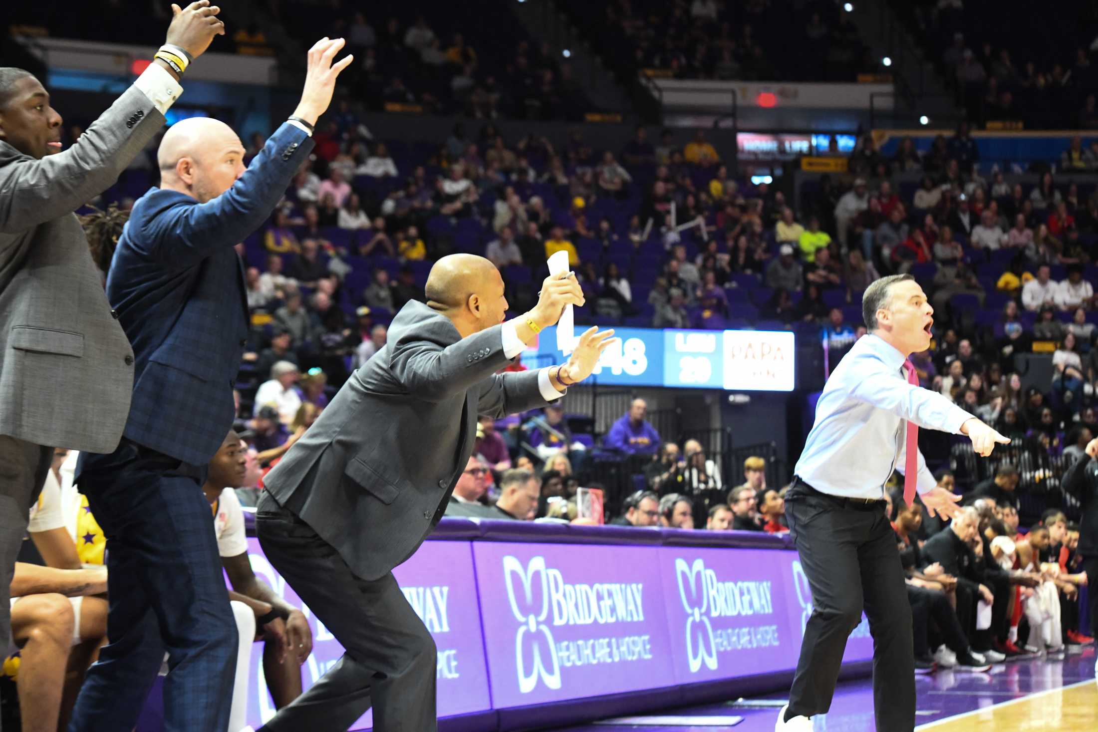 PHOTOS: LSU men's basketball falls short against Texas Tech