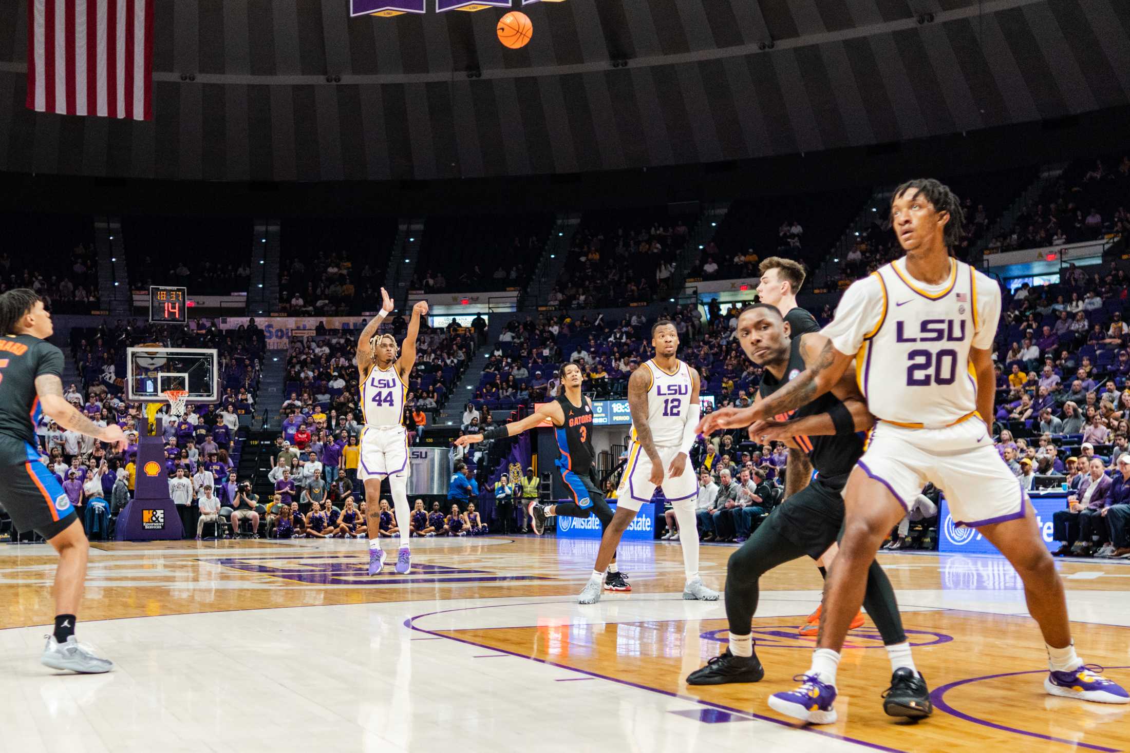 PHOTOS: LSU men's basketball falls to Florida 67-56