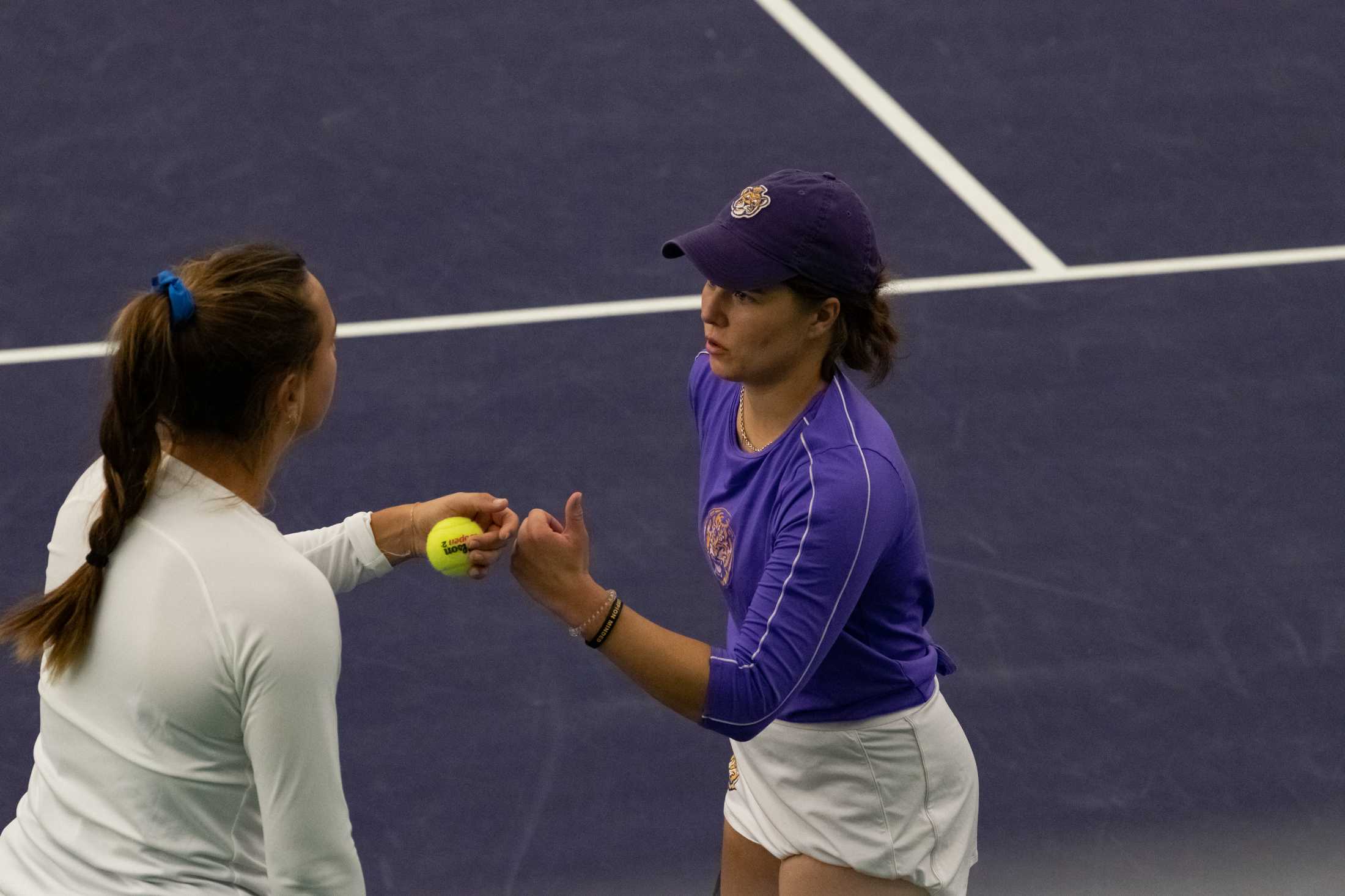 PHOTOS: LSU women's tennis beats Harvard 5-2