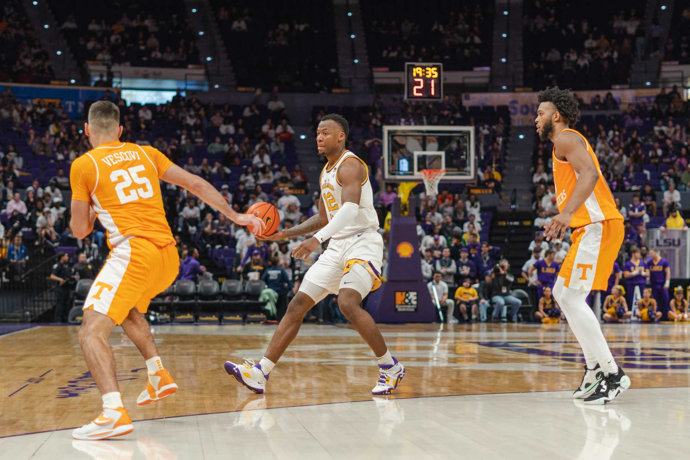 PHOTOS: LSU men's basketball falls 77-56 against Tennessee