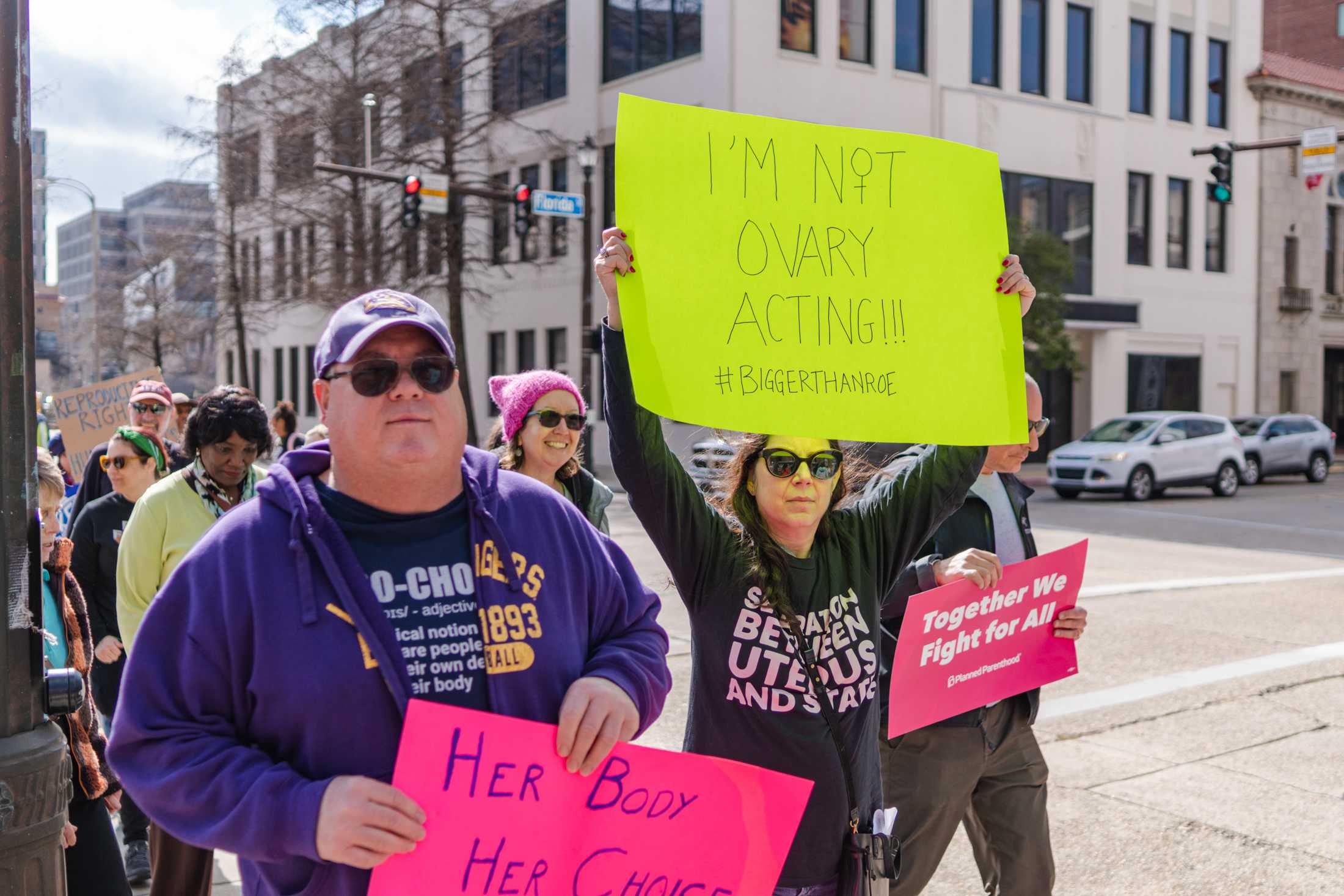 PHOTOS: Abortion rights supporters march to the State Capitol