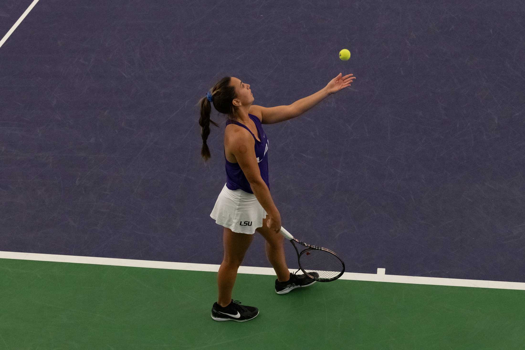 PHOTOS: LSU women's tennis beats Harvard 5-2