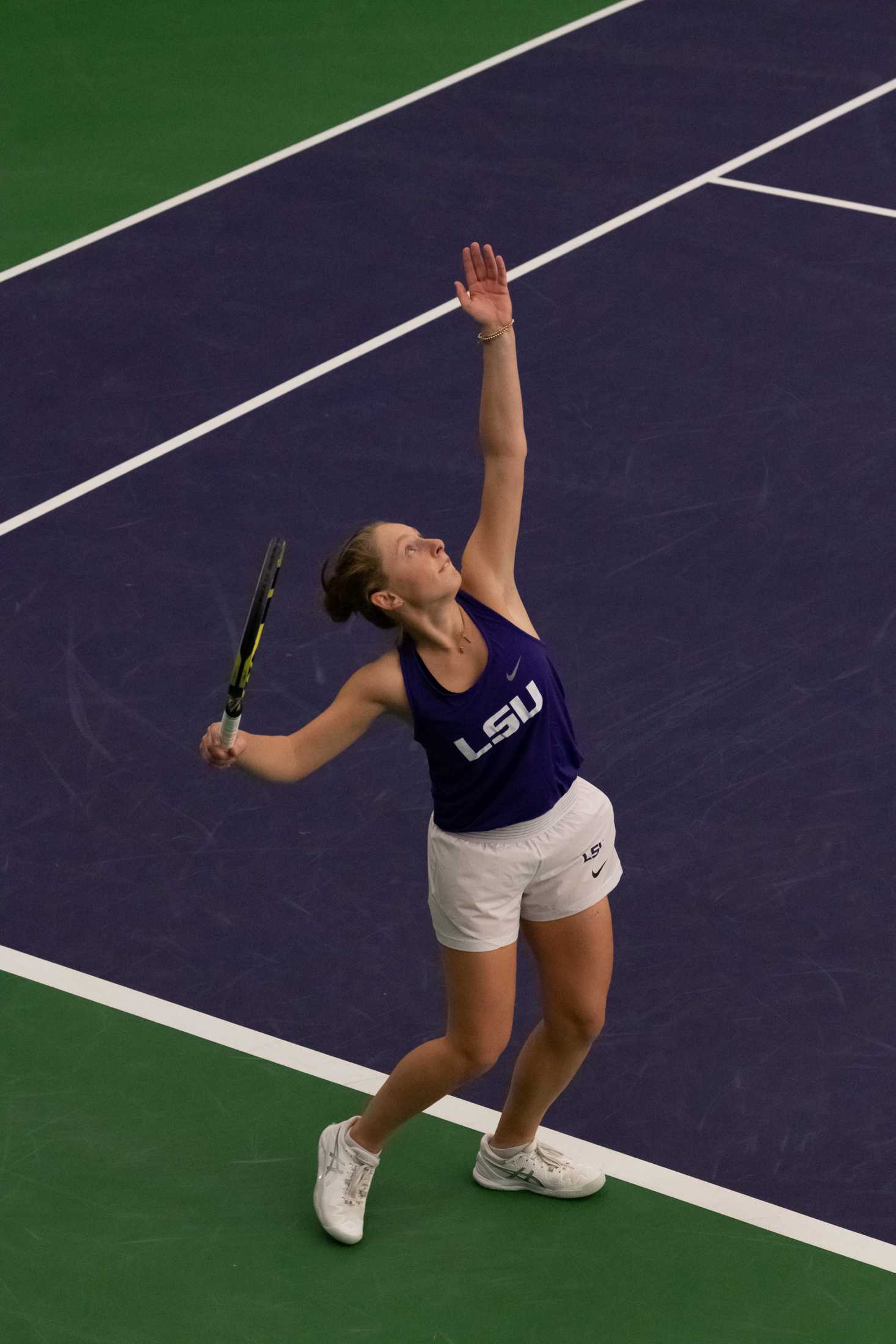 PHOTOS: LSU women's tennis beats Harvard 5-2