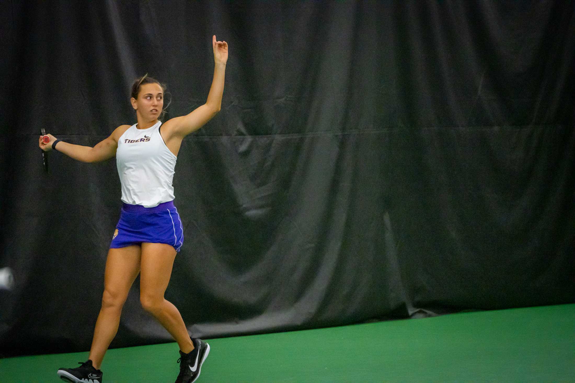 PHOTOS: LSU women's tennis defeats Penn State 5-2