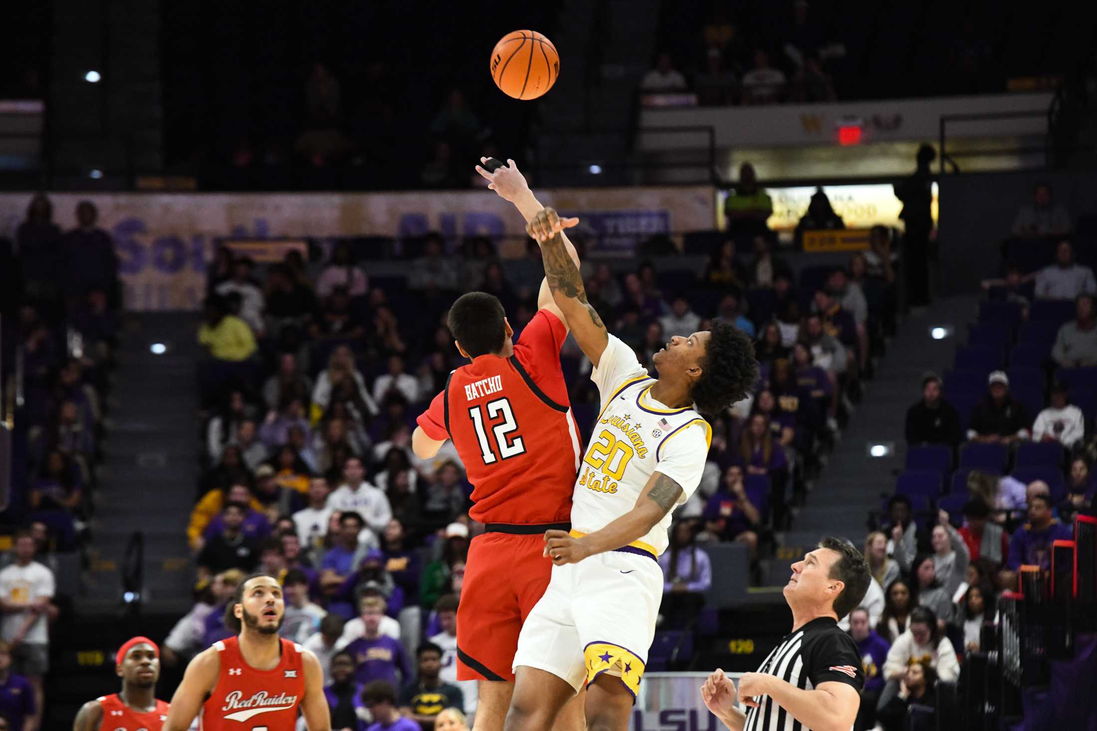 PHOTOS: LSU men's basketball falls short against Texas Tech