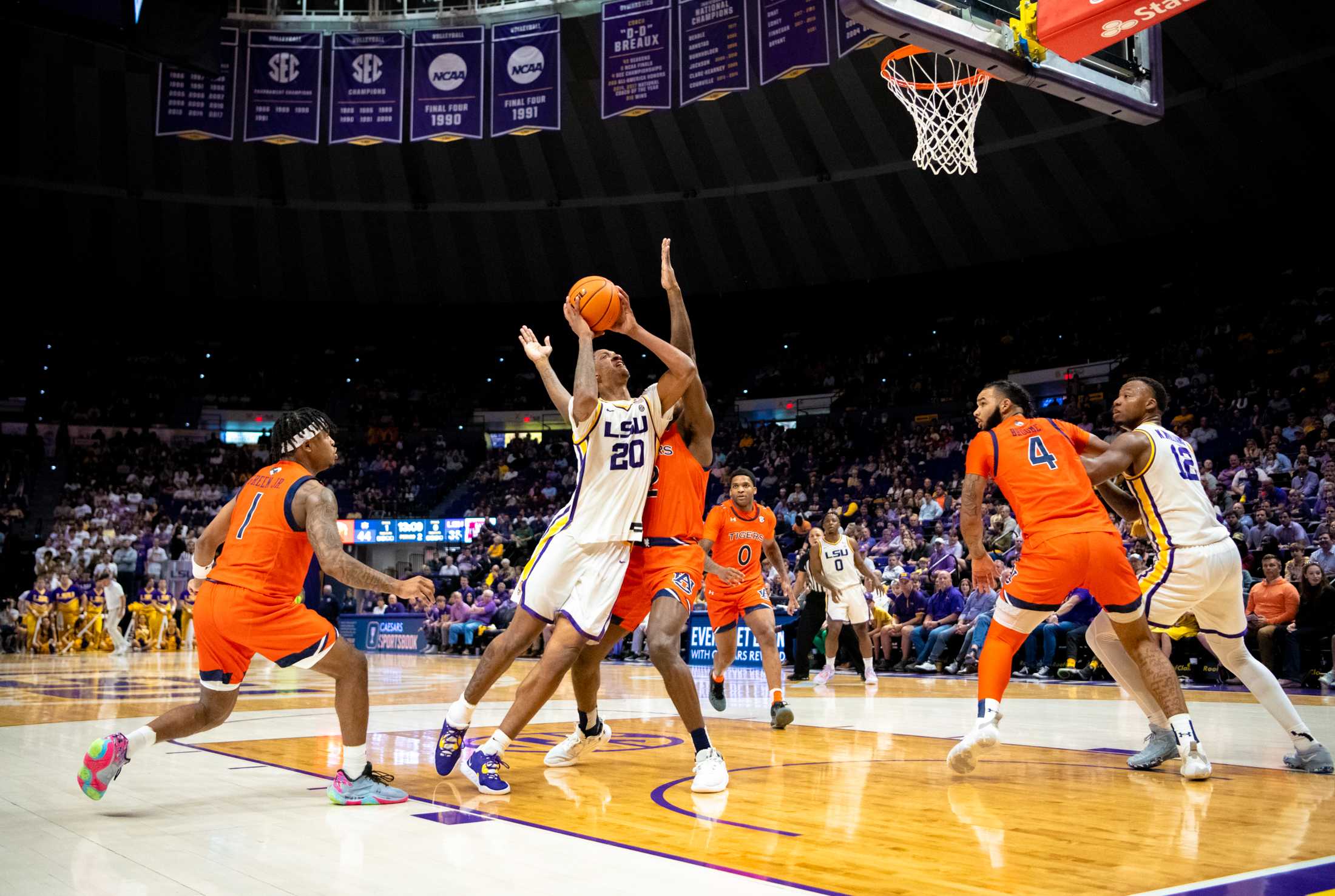 PHOTOS: LSU men's basketball falls 67-49 against Auburn