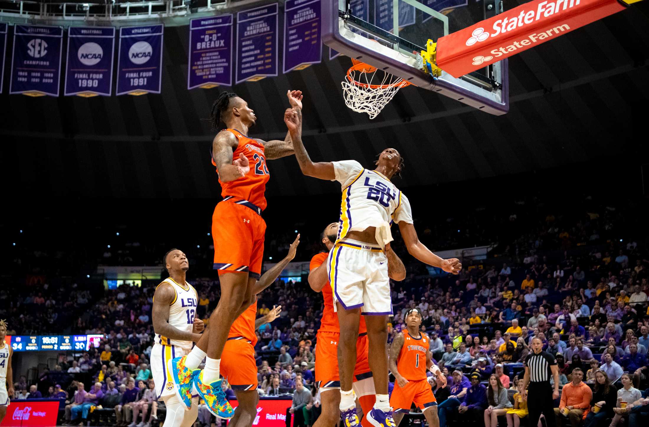 PHOTOS: LSU men's basketball falls 67-49 against Auburn