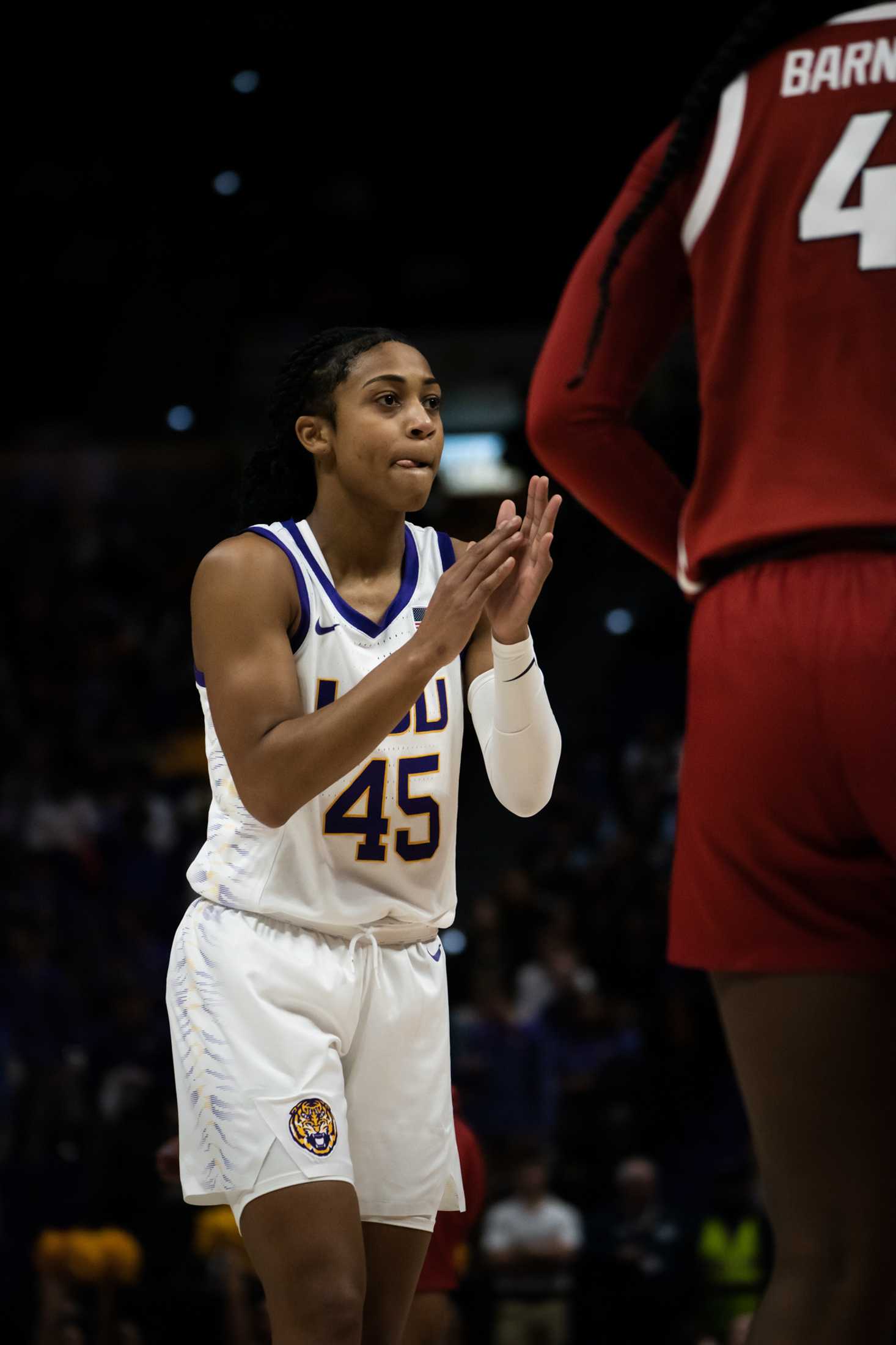 PHOTOS: LSU women's basketball defeats Arkansas 79-76