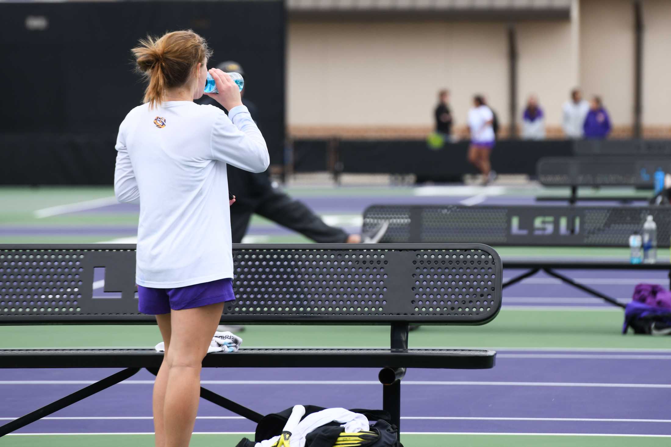 PHOTOS: LSU women's tennis defeats ULM 4-0