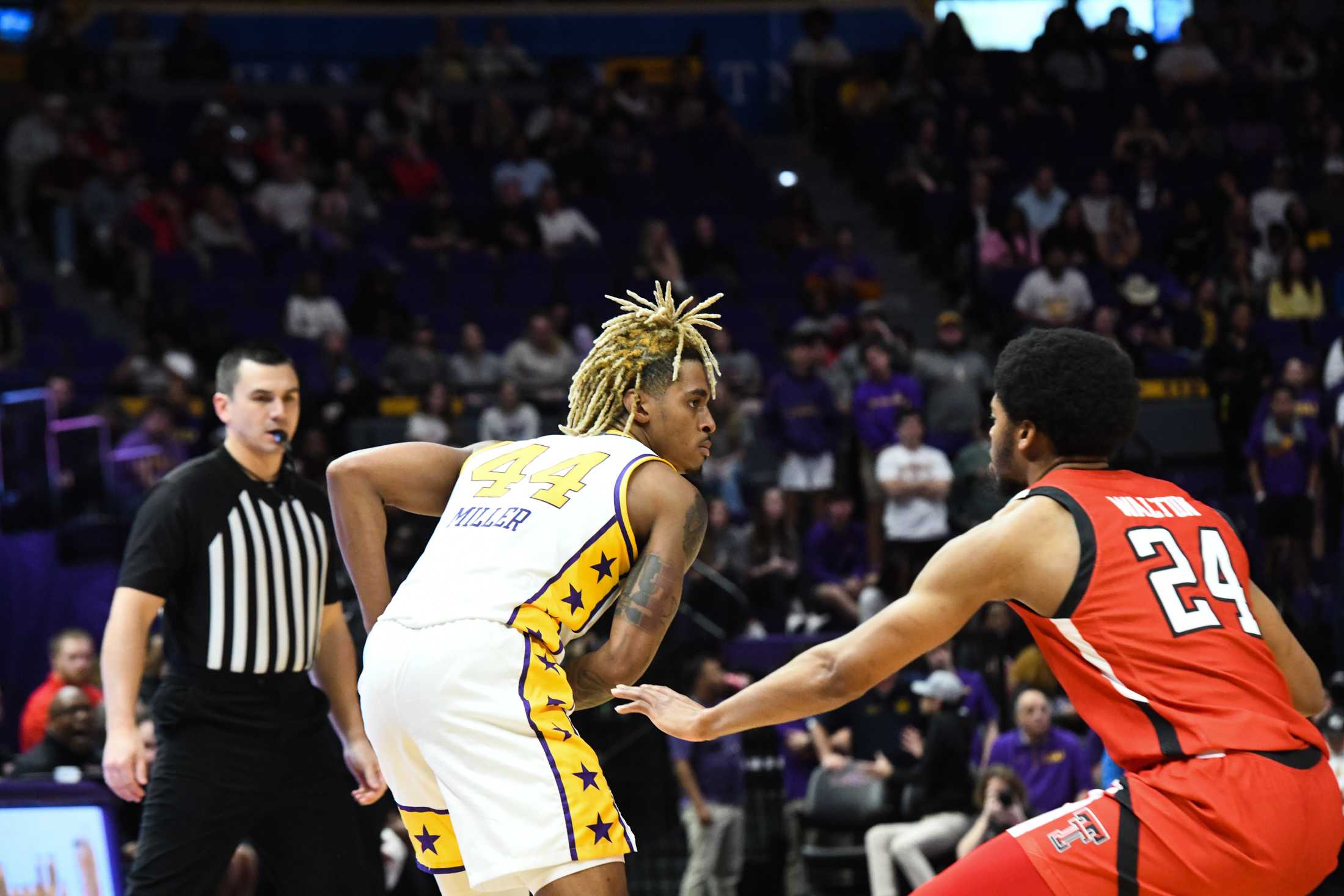 PHOTOS: LSU men's basketball falls short against Texas Tech