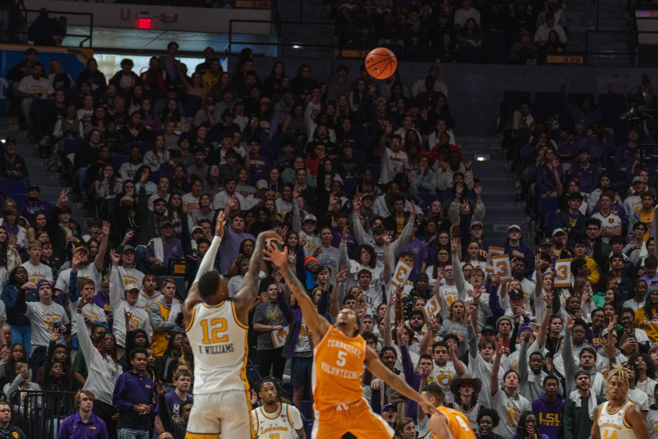 PHOTOS: LSU men's basketball falls 77-56 against Tennessee