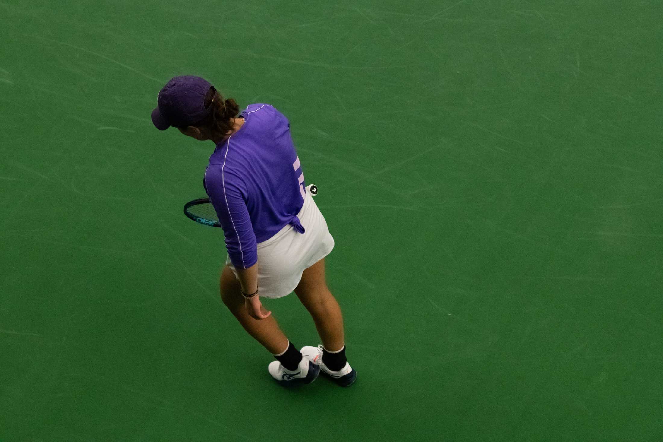 PHOTOS: LSU women's tennis beats Harvard 5-2