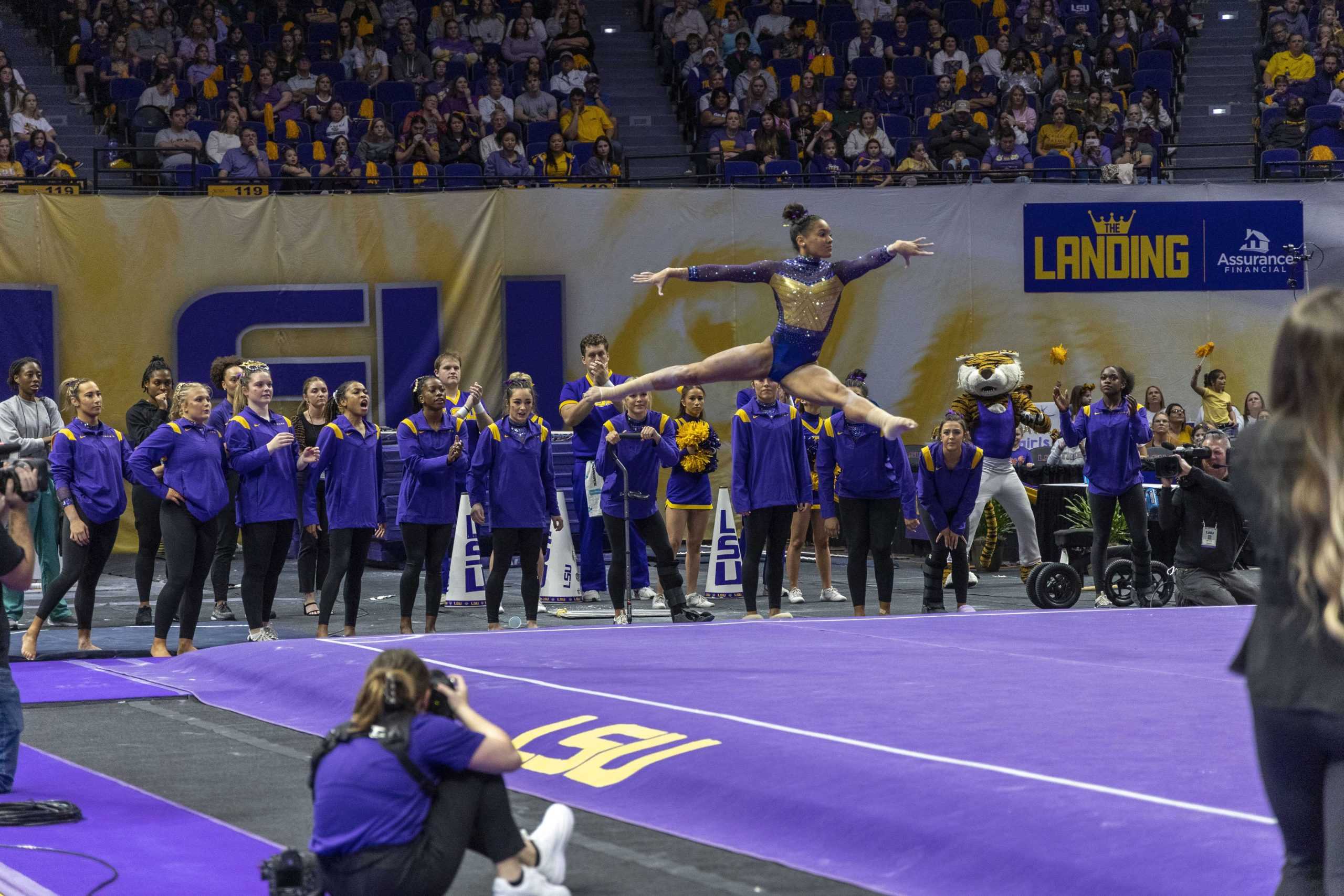 PHOTOS: LSU gymnastics narrowly falls to Oklahoma