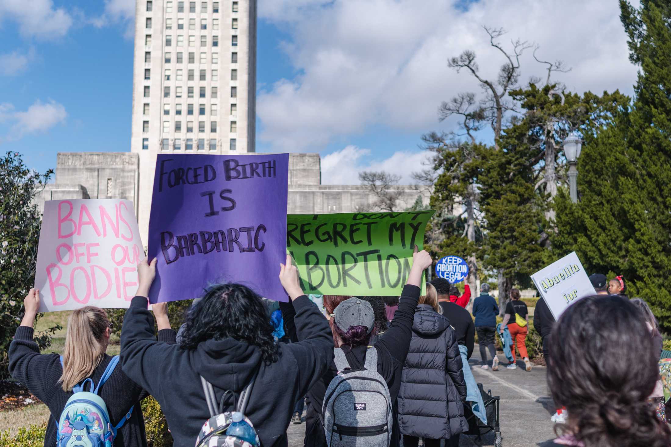 PHOTOS: Abortion rights supporters march to the State Capitol