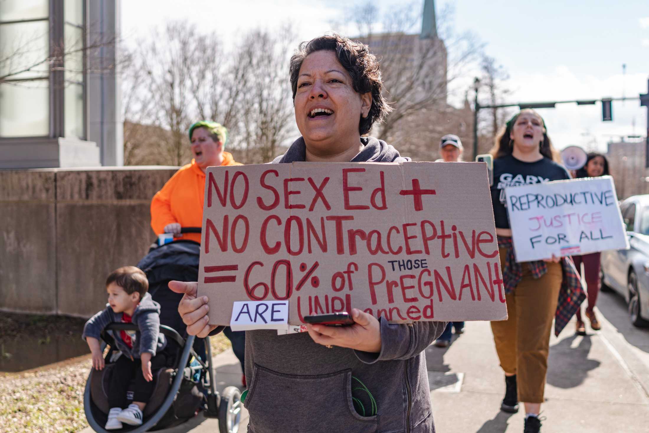 PHOTOS: Abortion rights supporters march to the State Capitol