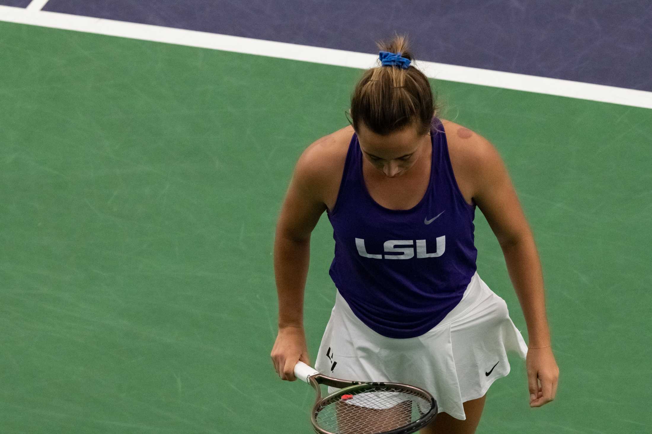 PHOTOS: LSU women's tennis beats Harvard 5-2