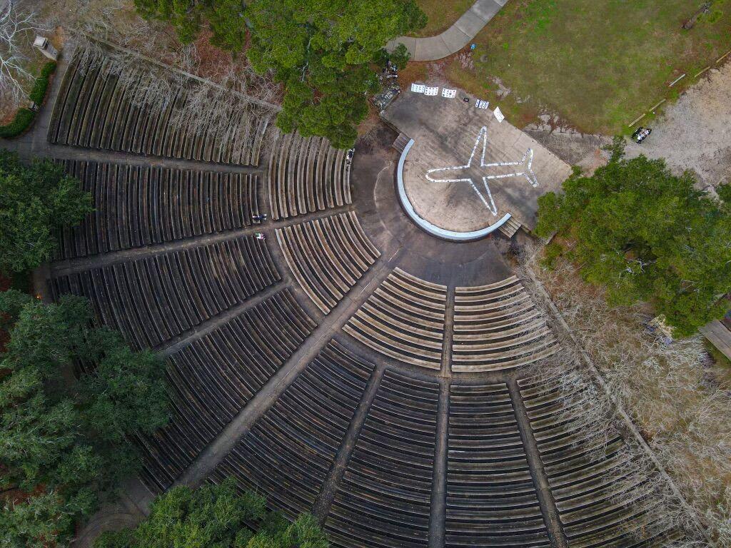 Members of the local Iranian community honor victims of downed 2020 flight and the feminist protesters in Iran in a performance video in the Greek Theatre on LSU's campus.