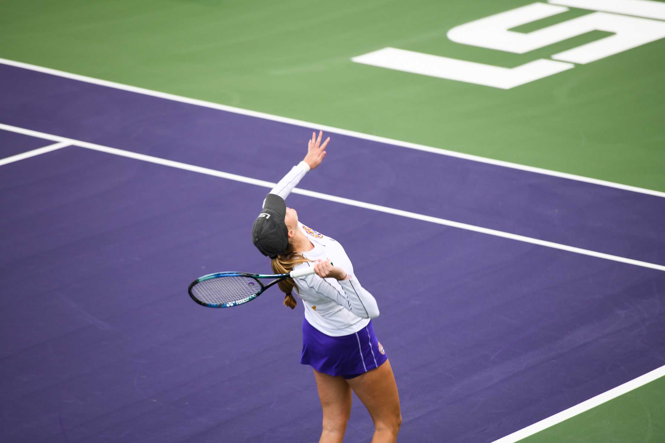 PHOTOS: LSU women's tennis defeats ULM 4-0