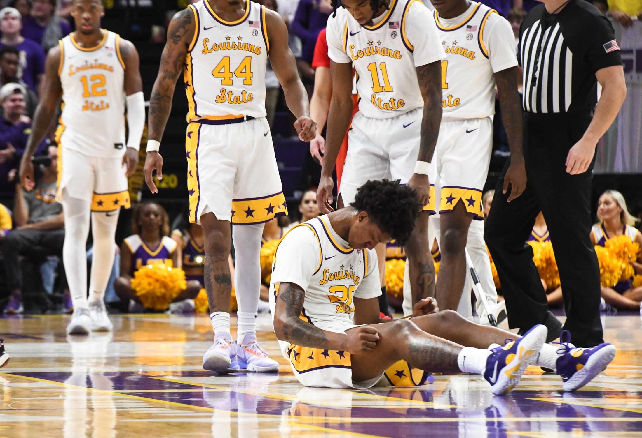 PHOTOS: LSU men's basketball falls short against Texas Tech