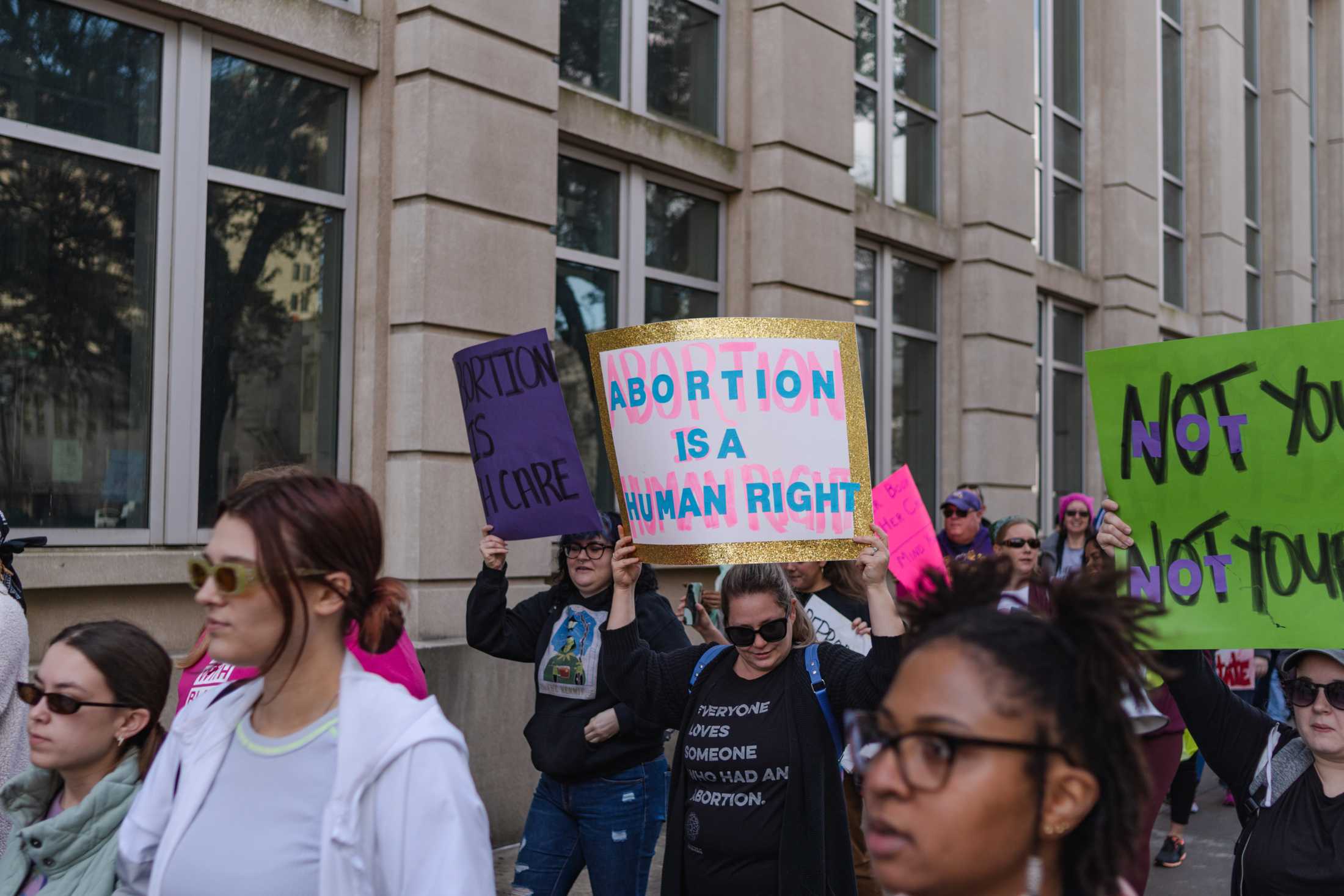 PHOTOS: Abortion rights supporters march to the State Capitol