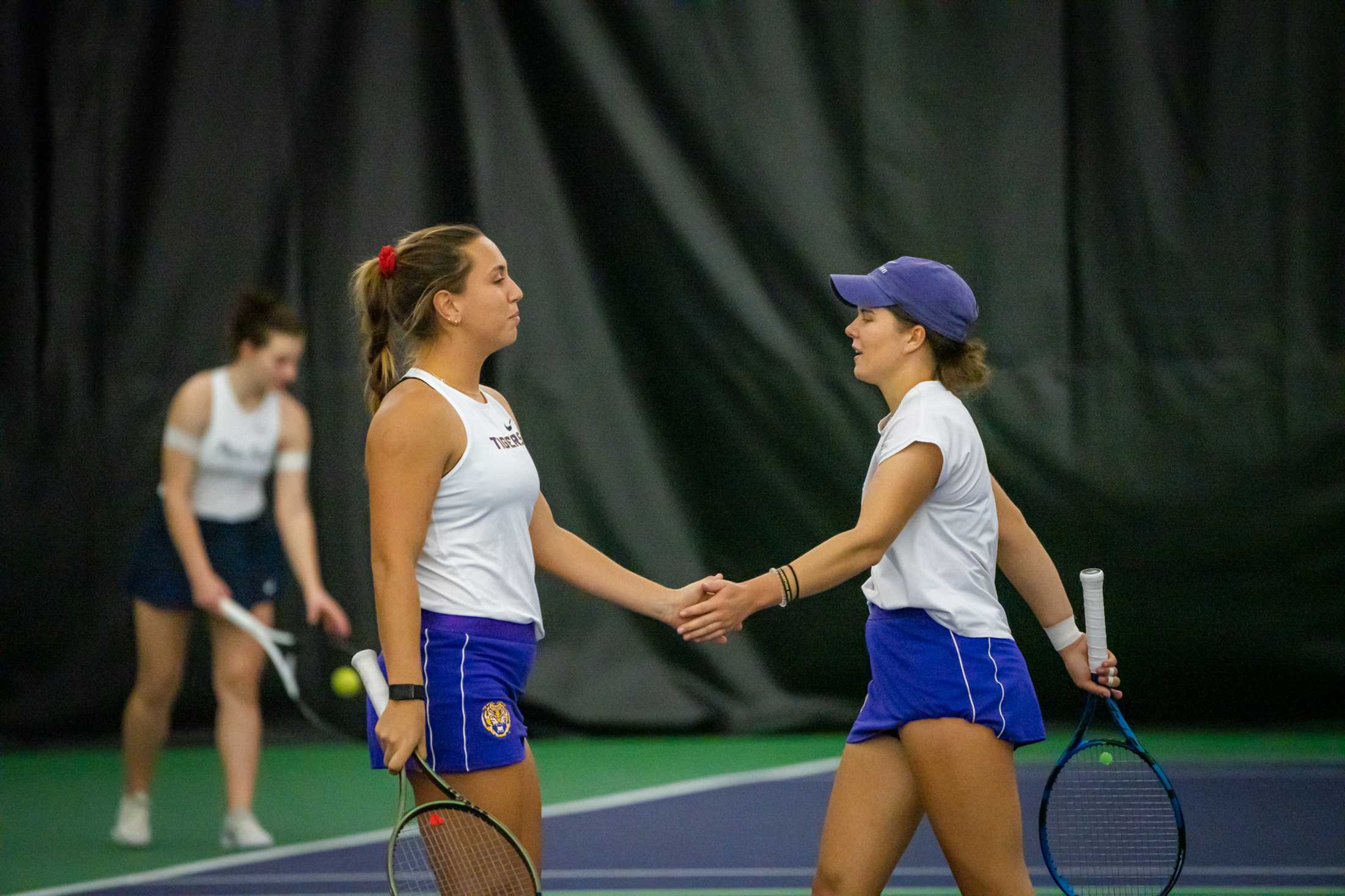 PHOTOS: LSU women's tennis defeats Penn State 5-2