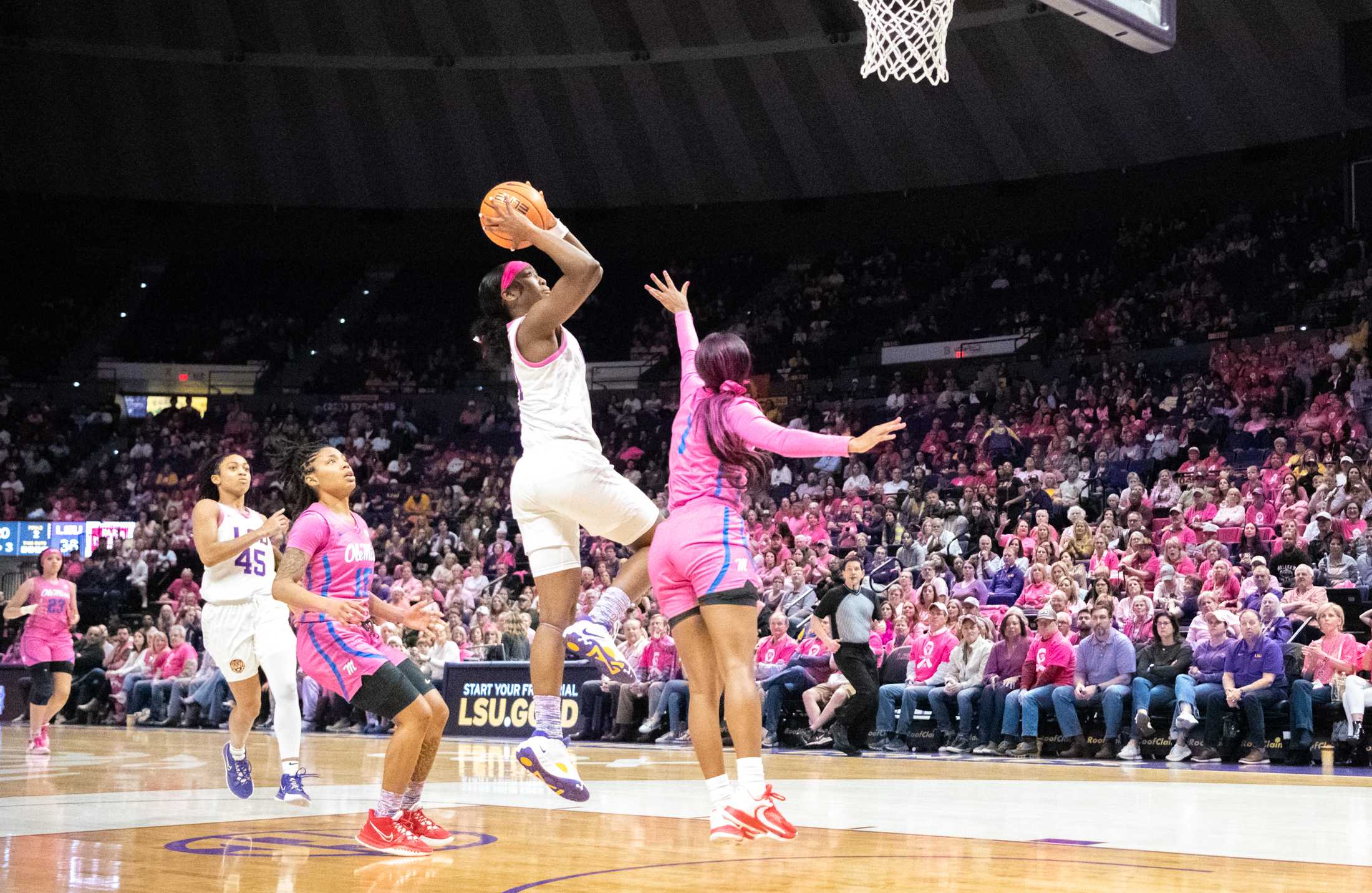 PHOTOS: LSU women's basketball defeats Ole Miss 69-60