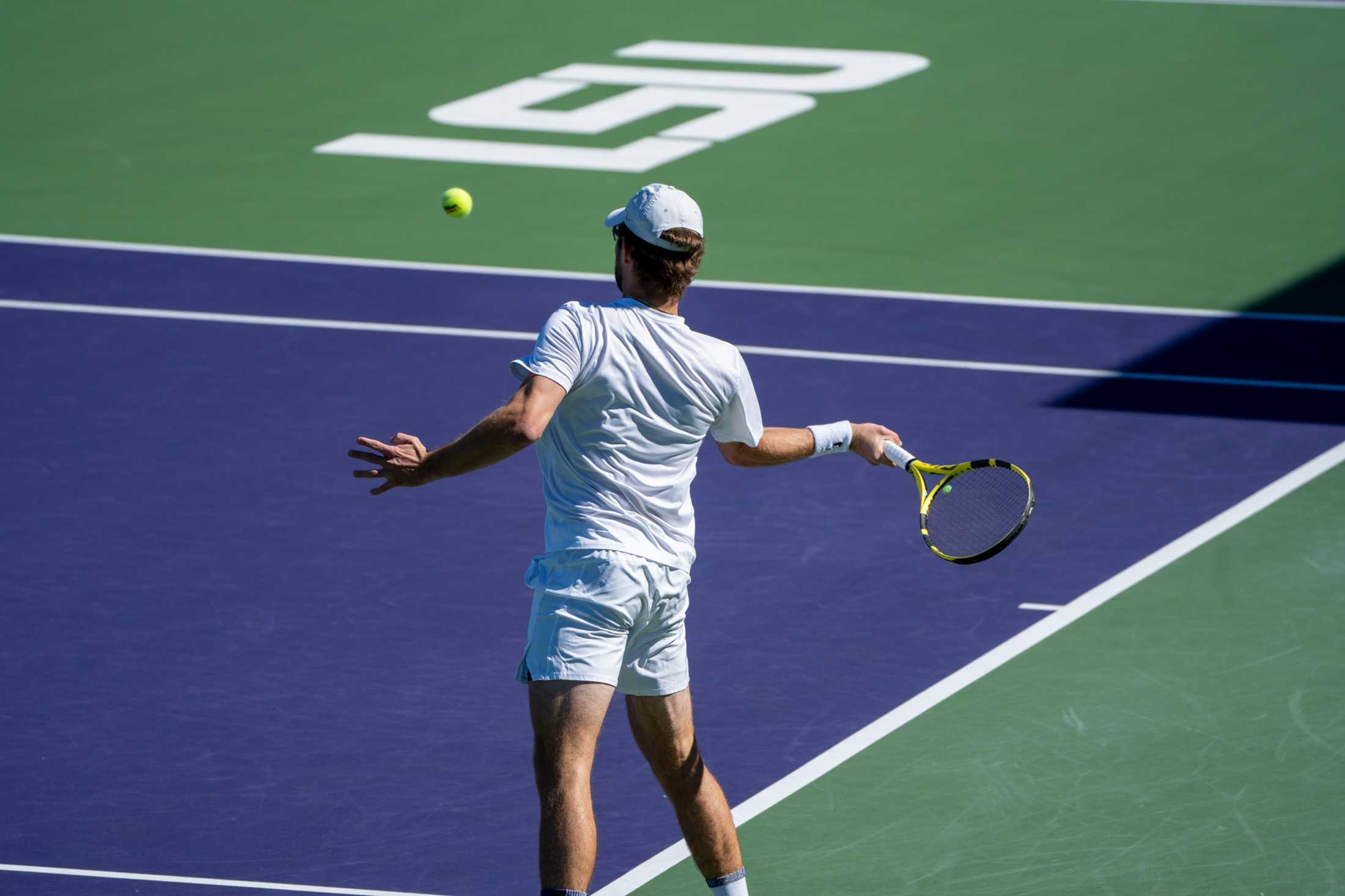 PHOTOS: LSU men's tennis defeats Lamar 7-0