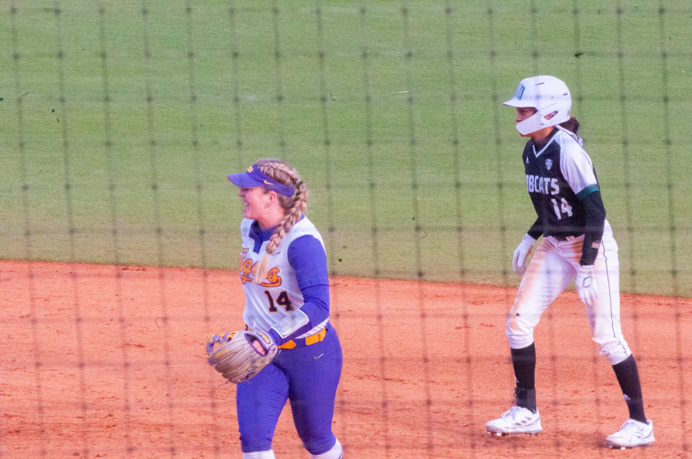 PHOTOS: LSU softball shuts out Ohio 8-0