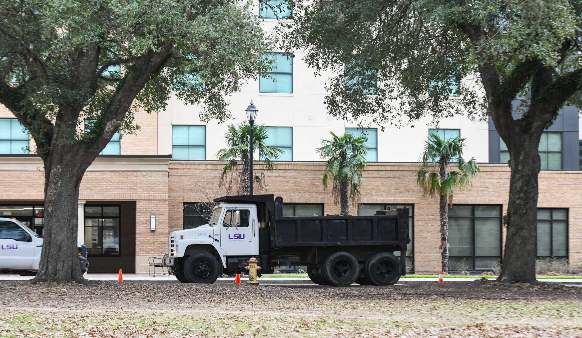 PHOTOS: Construction and maintenance on LSU's campus