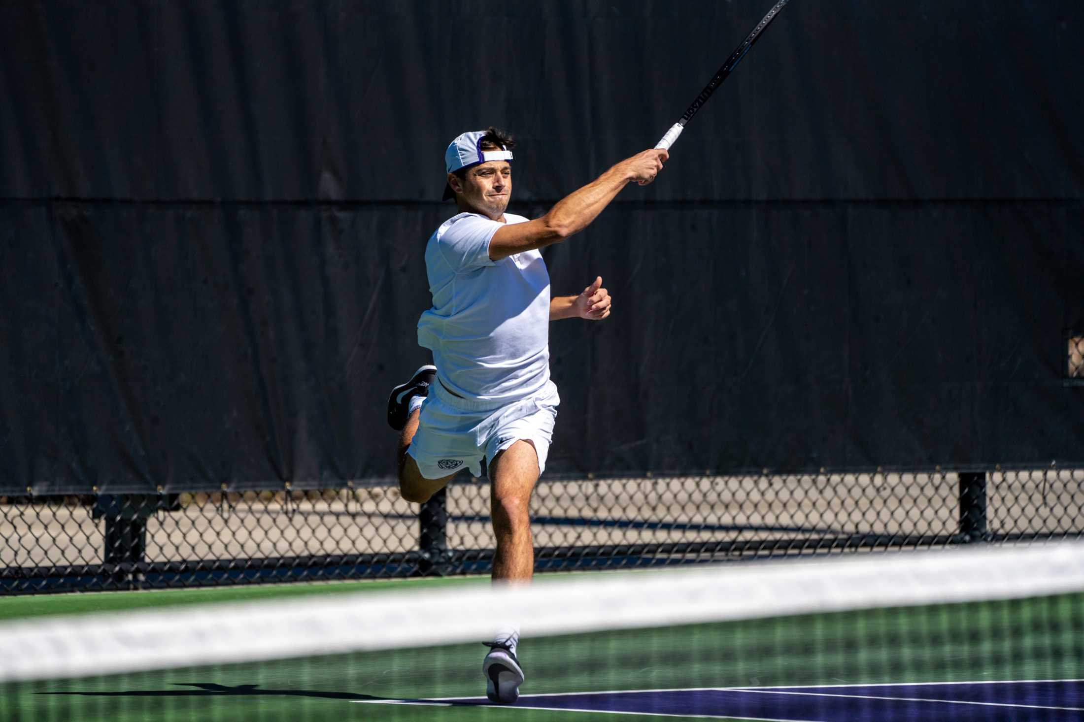 PHOTOS: LSU men's tennis defeats Lamar 7-0