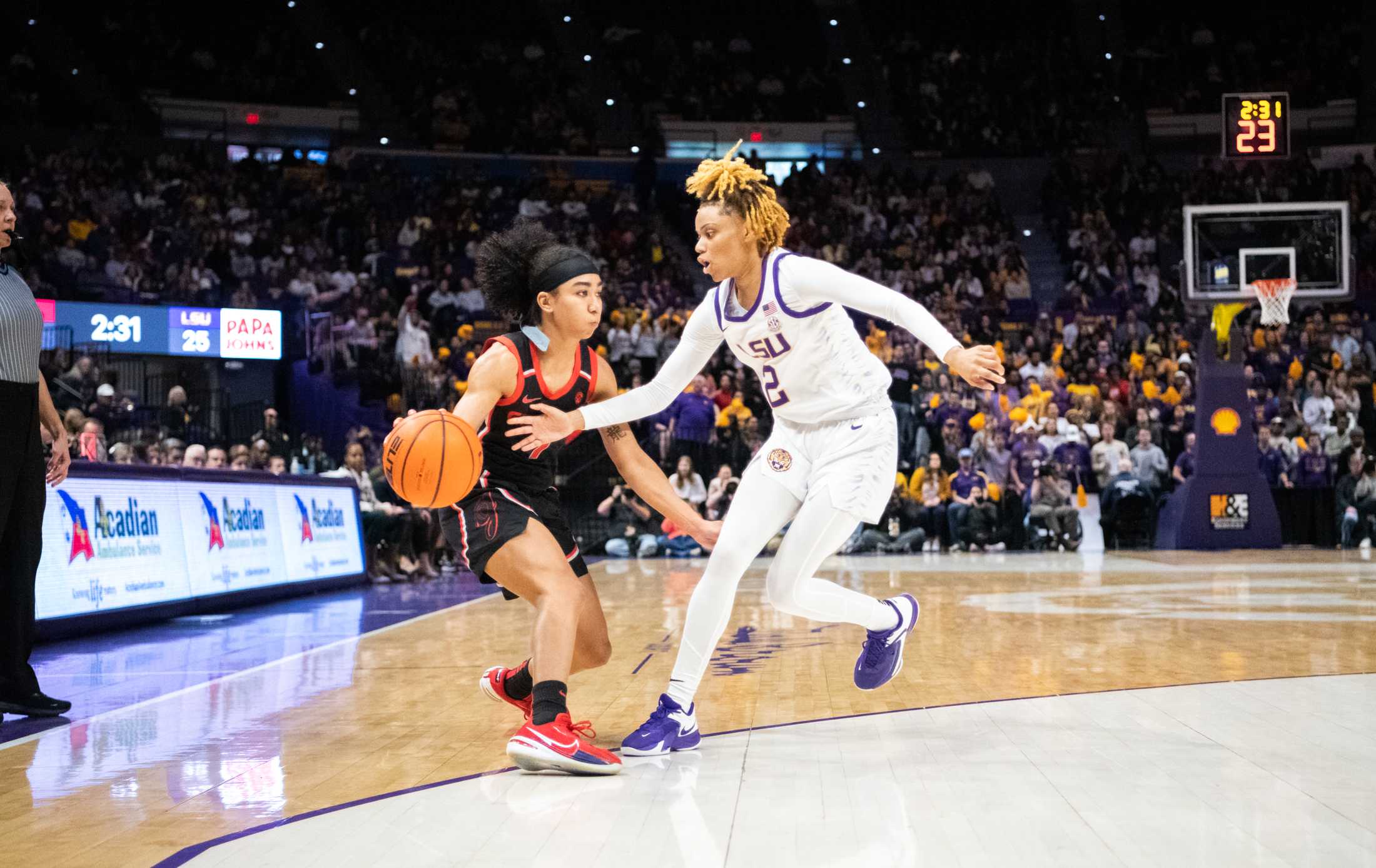 PHOTOS: LSU women's basketball defeats Georgia 82-77 in overtime