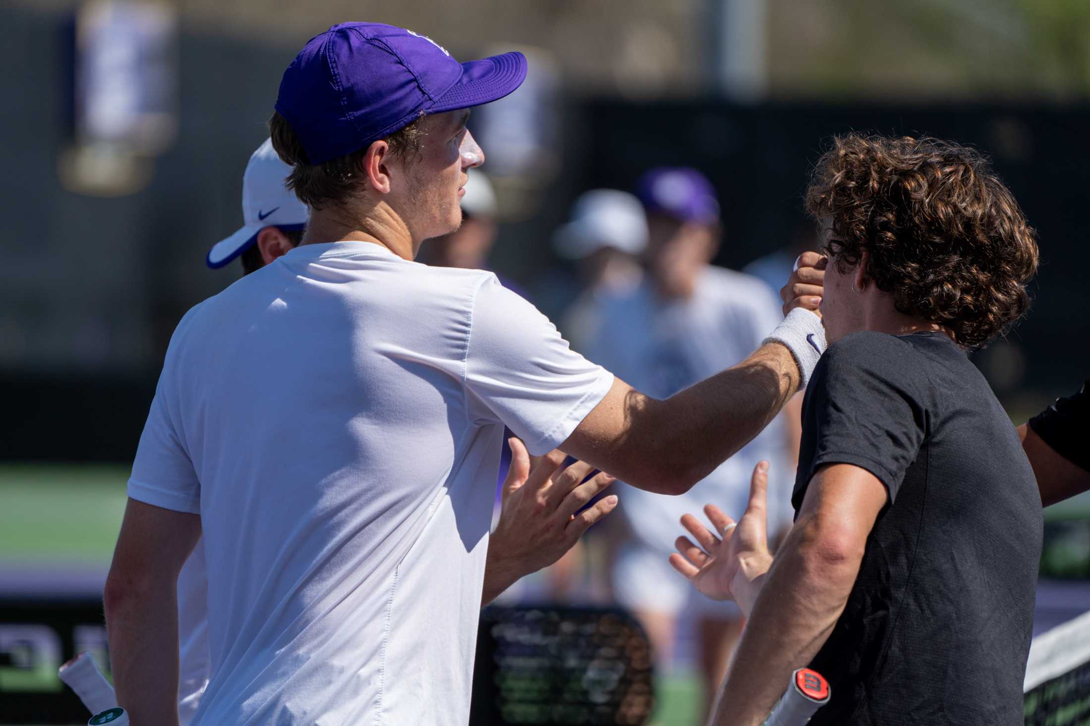 PHOTOS: LSU men's tennis defeats UL-Lafayette 4-0