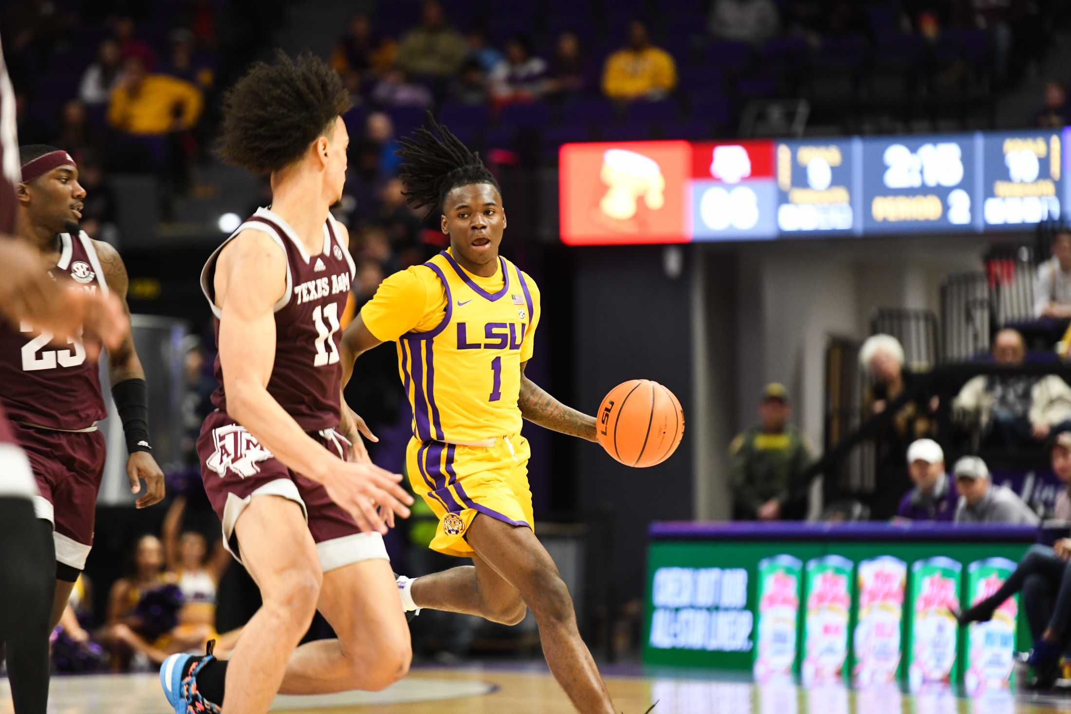 PHOTOS: LSU men's basketball falls 74-62 against Texas A&M