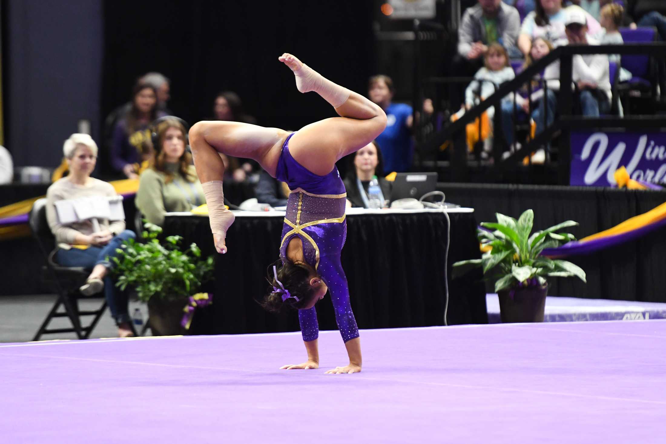 PHOTOS: LSU gymnastics defeats Georgia 197.700-196.925