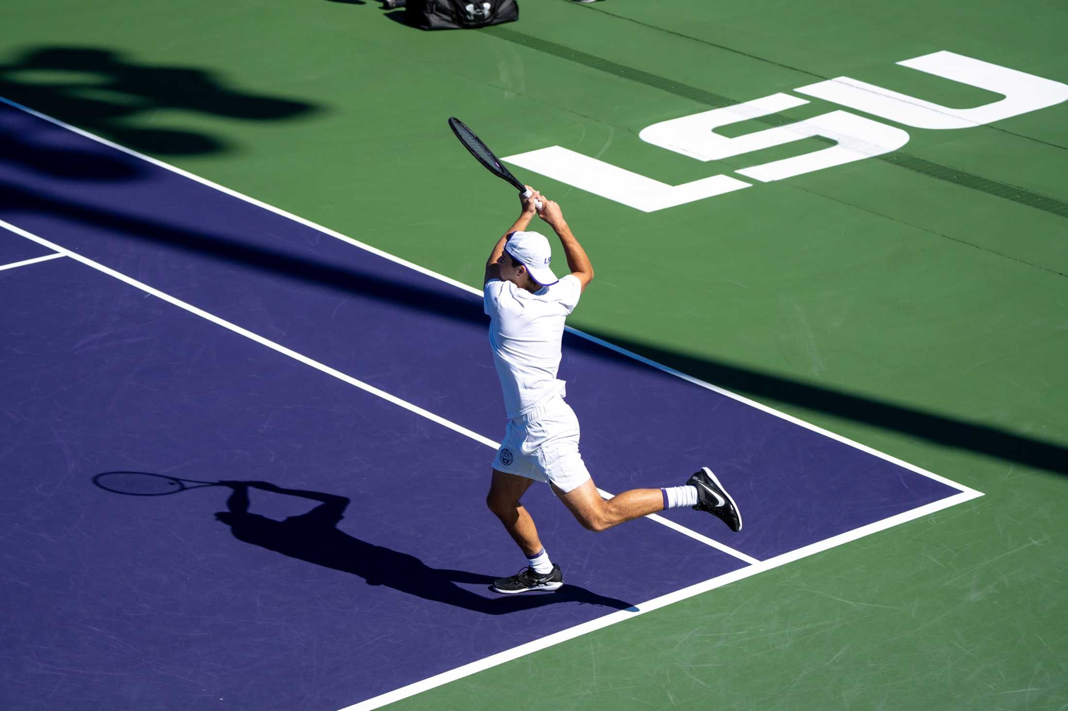 PHOTOS: LSU men's tennis defeats Lamar 7-0