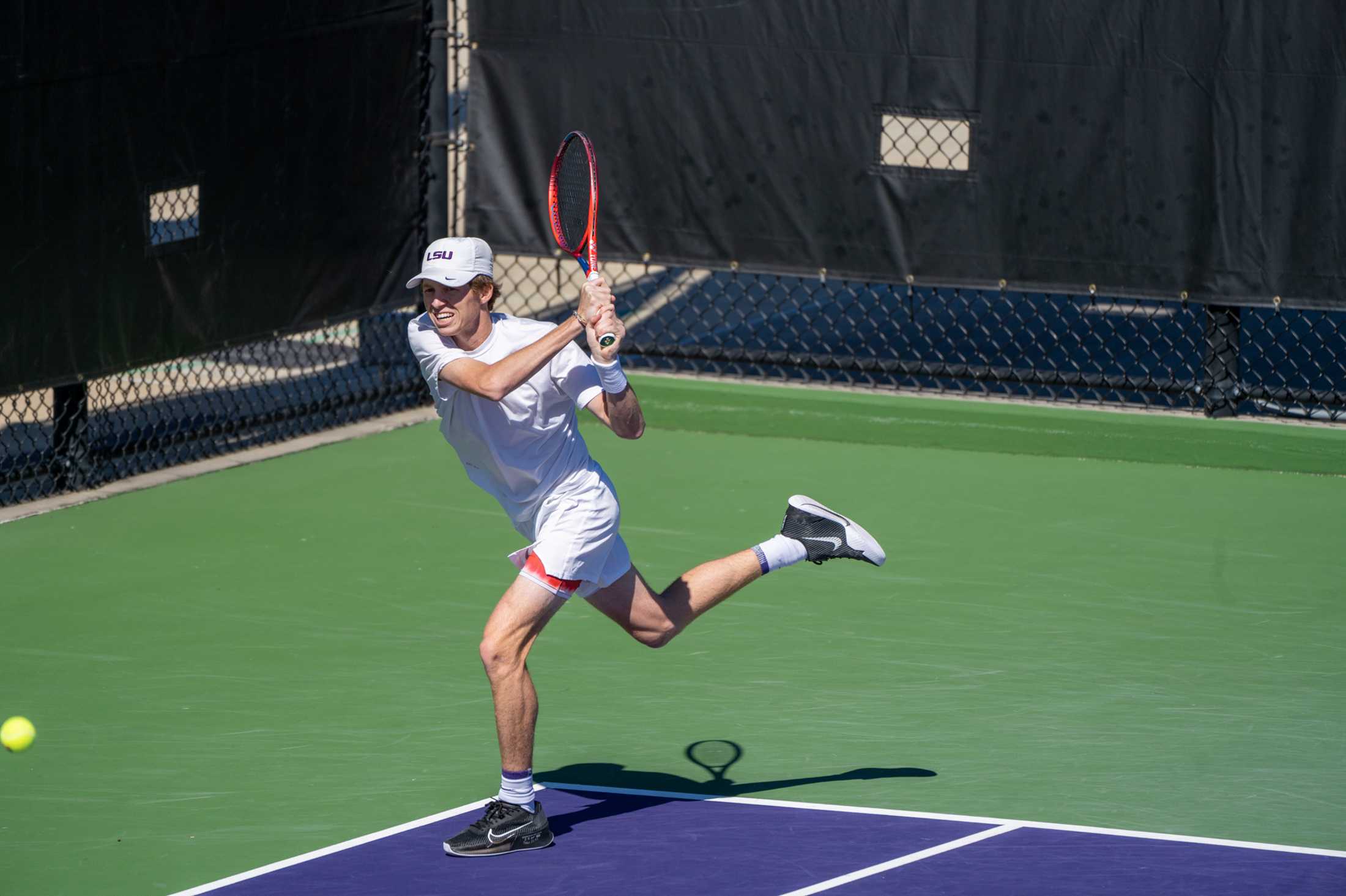 PHOTOS: LSU men's tennis defeats Lamar 7-0