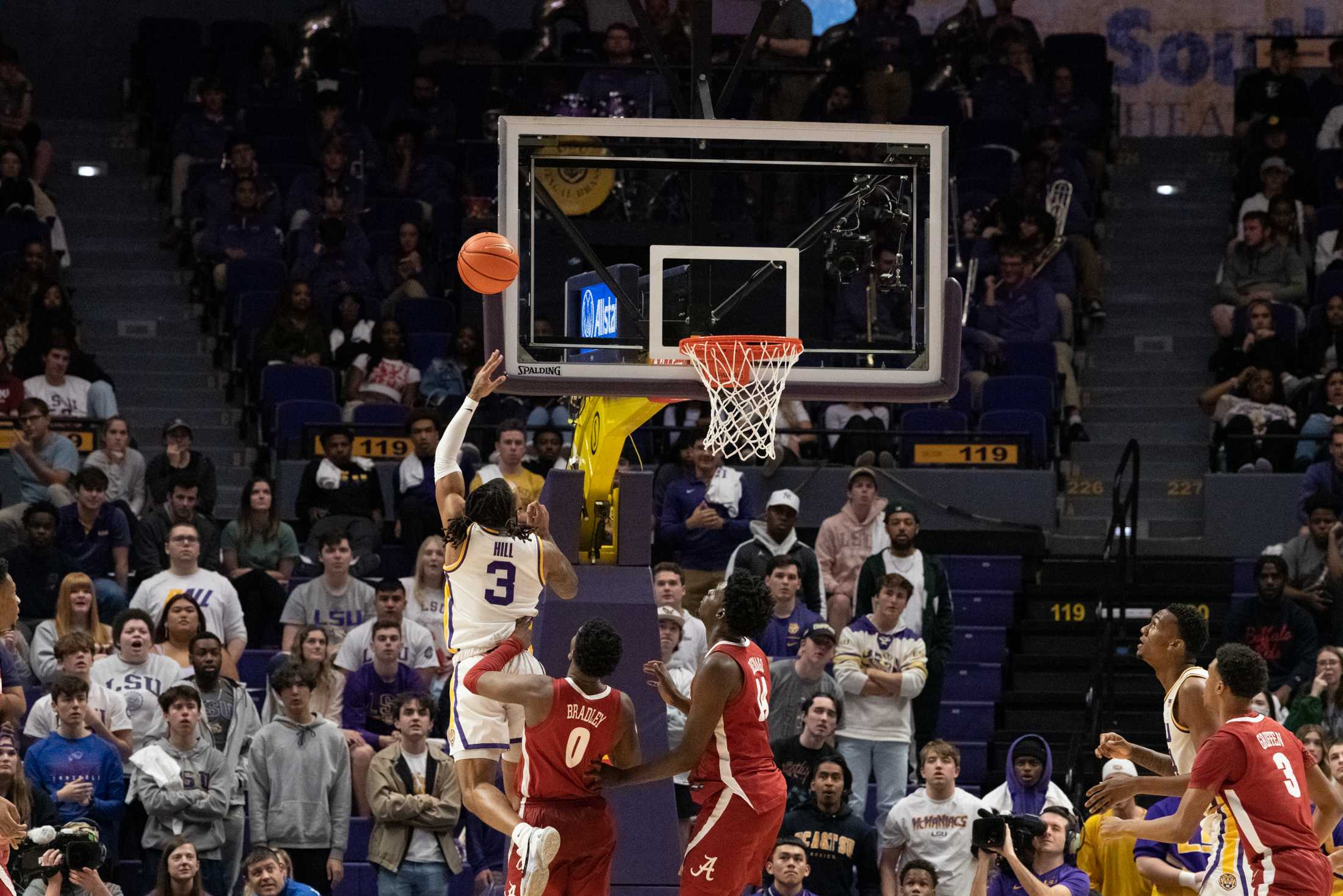 PHOTOS: LSU men's basketball falls to Alabama 79-69