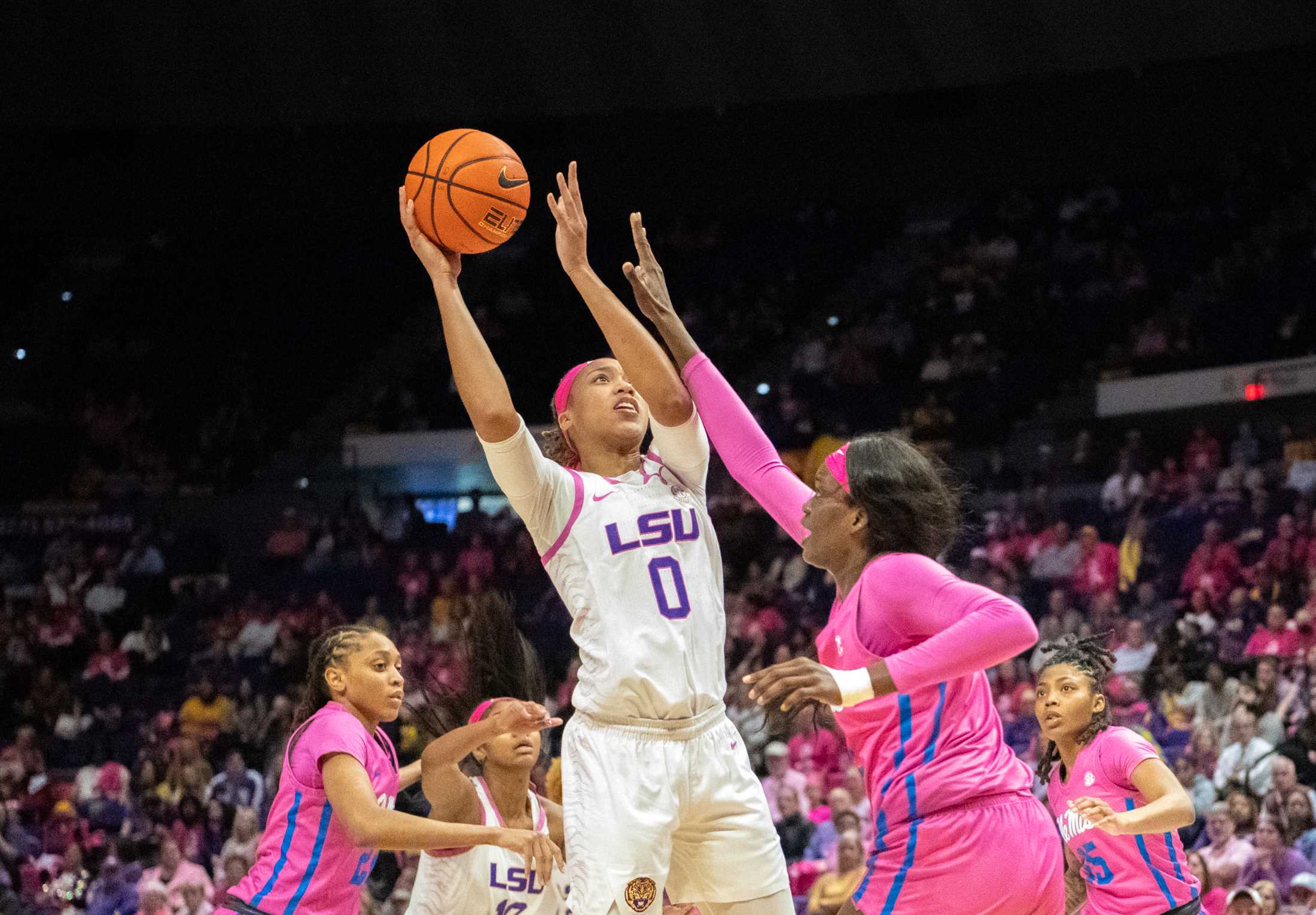 PHOTOS: LSU women's basketball defeats Ole Miss 69-60