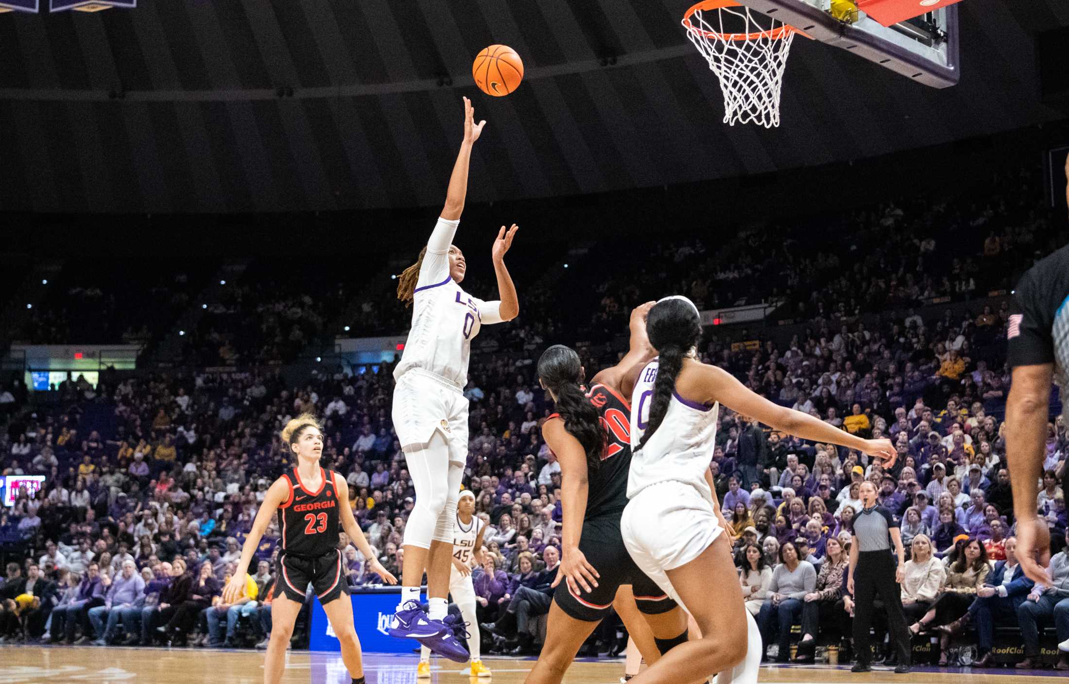 PHOTOS: LSU women's basketball defeats Georgia 82-77 in overtime