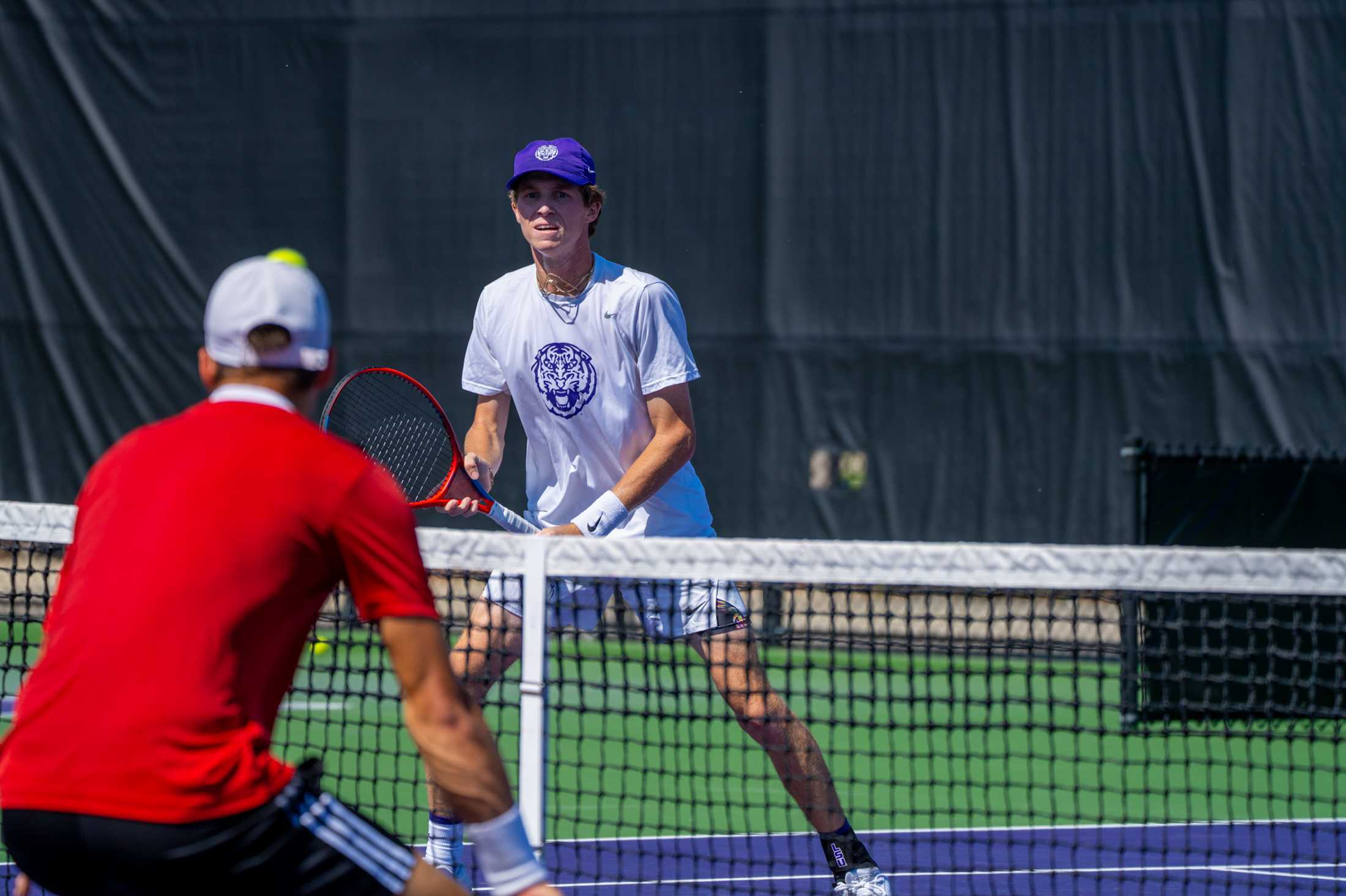 PHOTOS: LSU men's tennis defeats UL-Lafayette 4-0