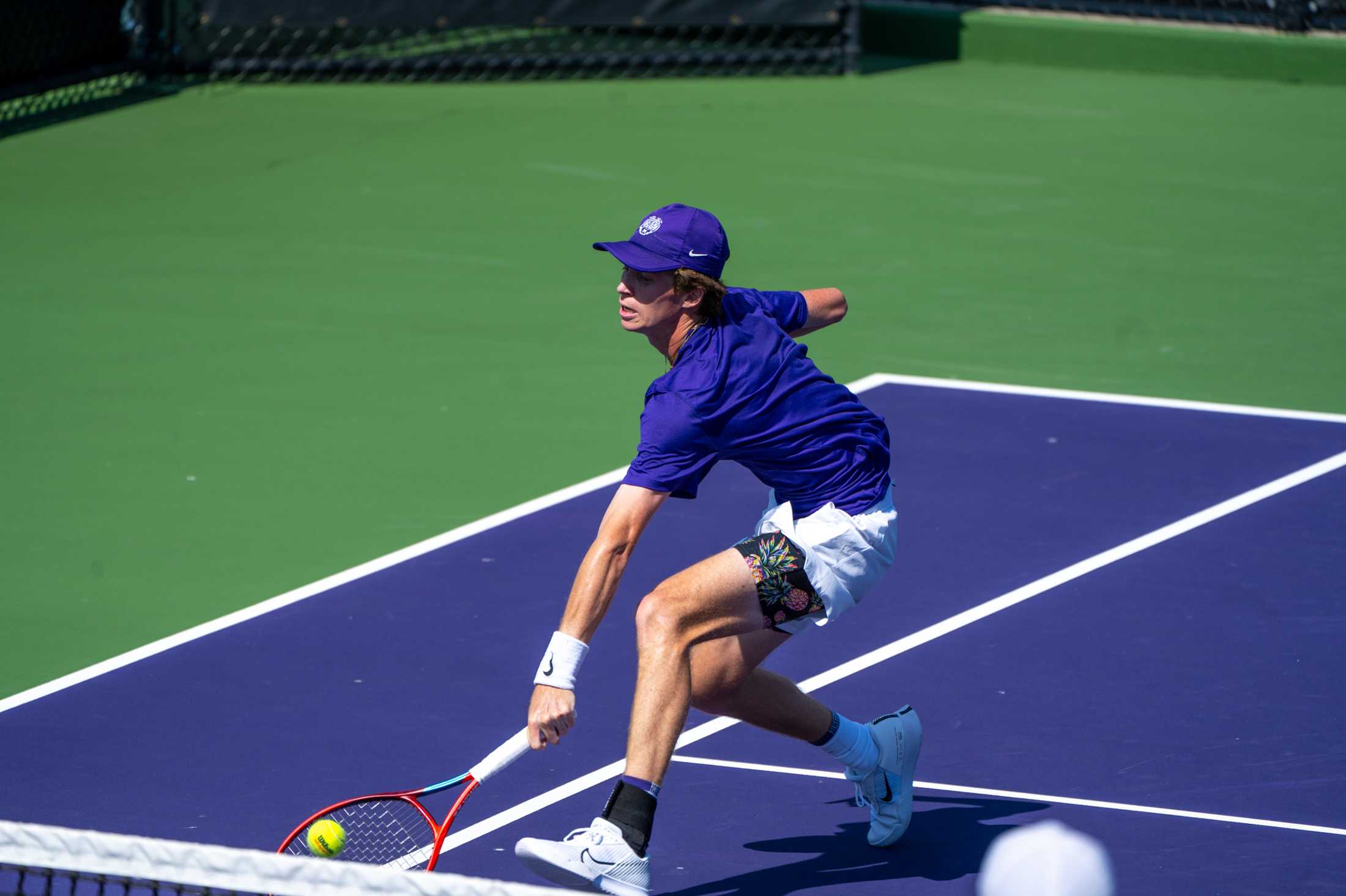 PHOTOS: LSU men's tennis defeats UL-Lafayette 4-0