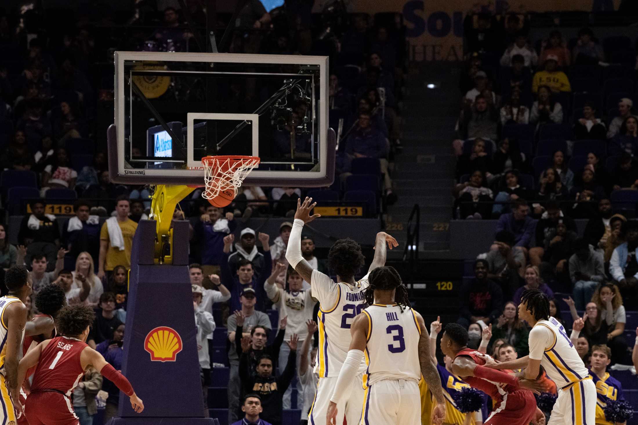 PHOTOS: LSU men's basketball falls to Alabama 79-69