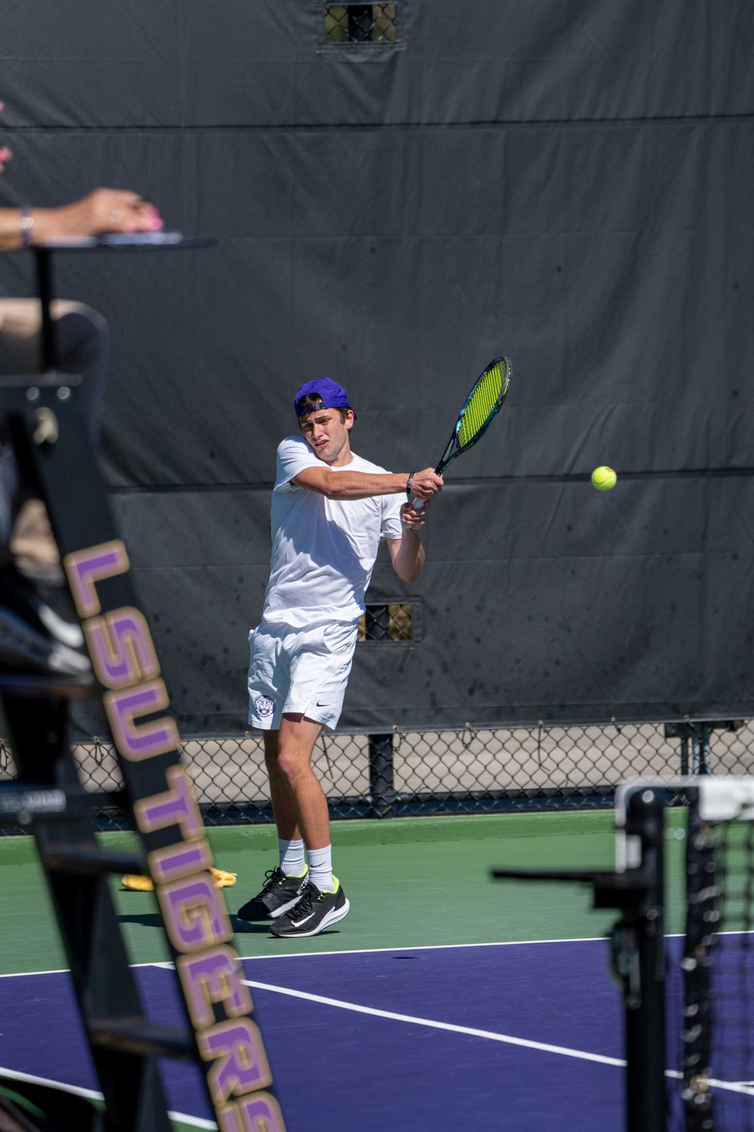 PHOTOS: LSU men's tennis defeats Lamar 7-0