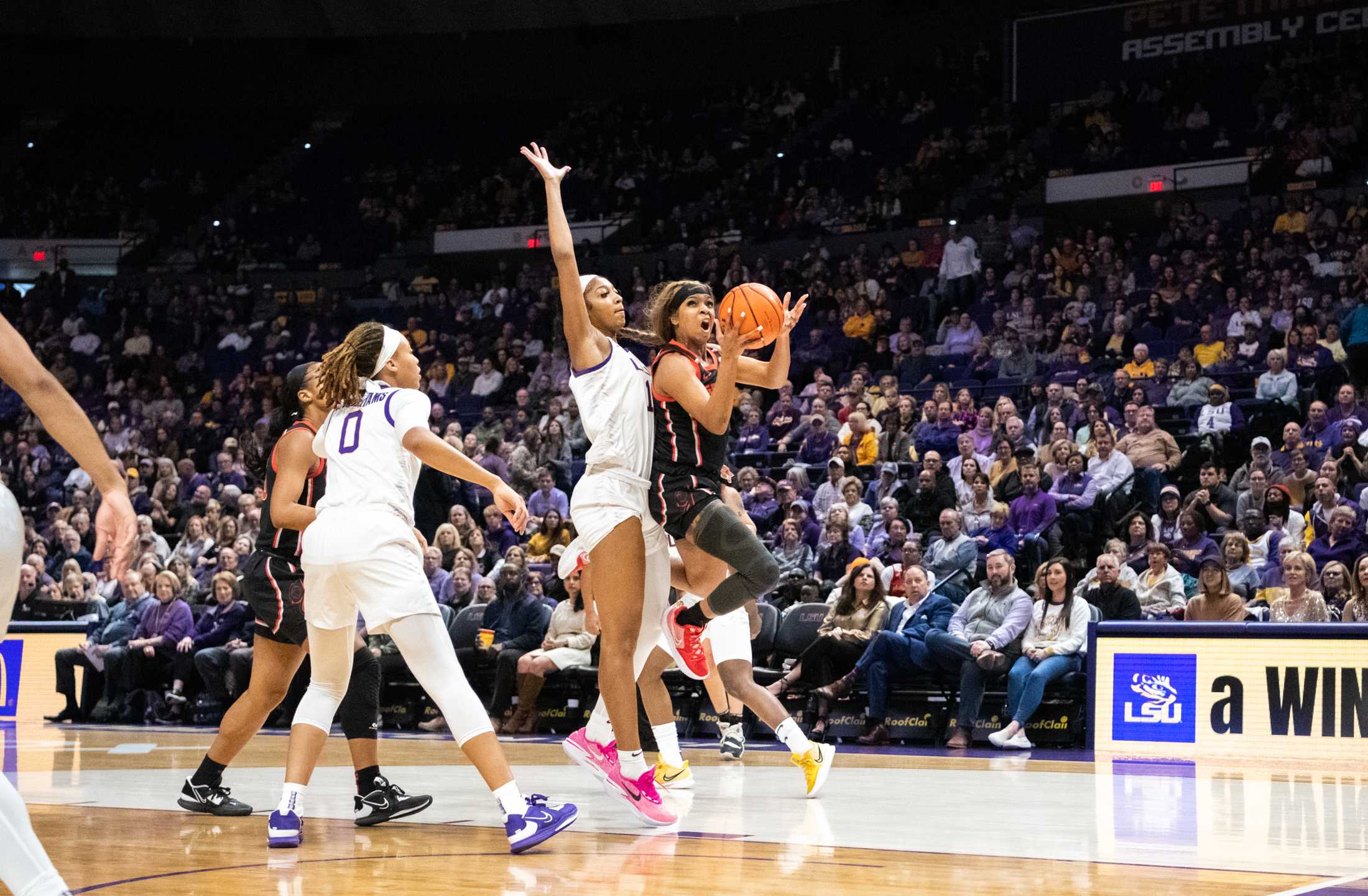 PHOTOS: LSU women's basketball defeats Georgia 82-77 in overtime