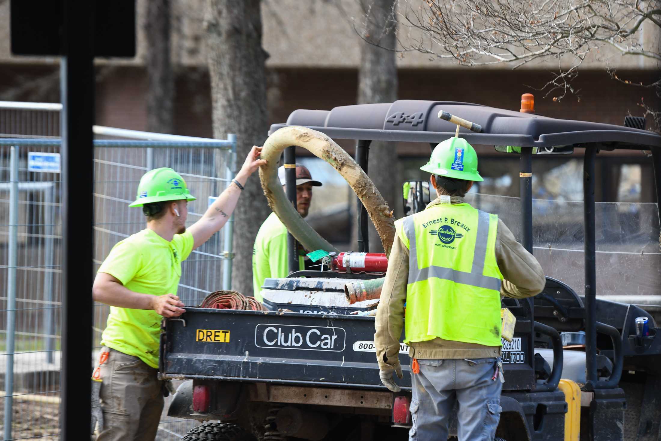 PHOTOS: Construction and maintenance on LSU's campus